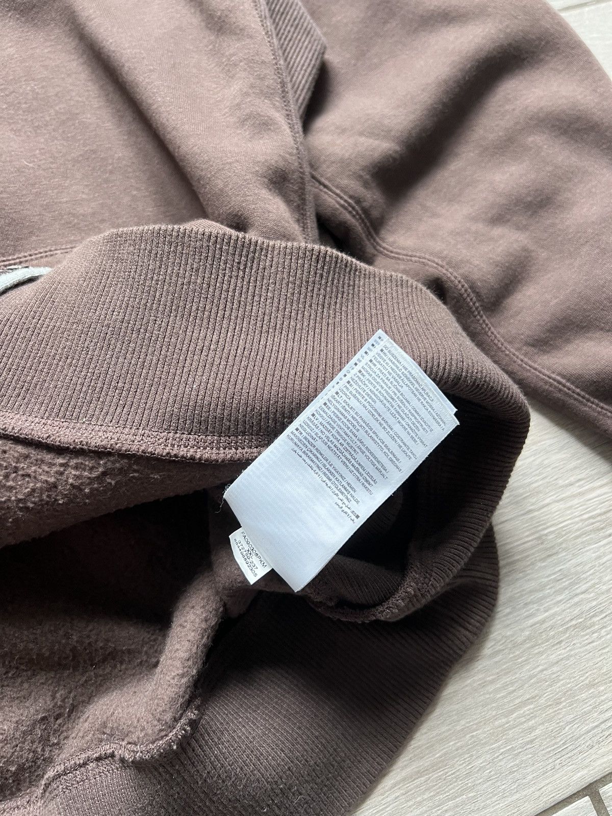 Nike × Vintage RARE🔥Nike Baggy Zip Hoodie Brown Travis Scott Vintage 90s Size US XXL / EU 58 / 5 - 9 Thumbnail