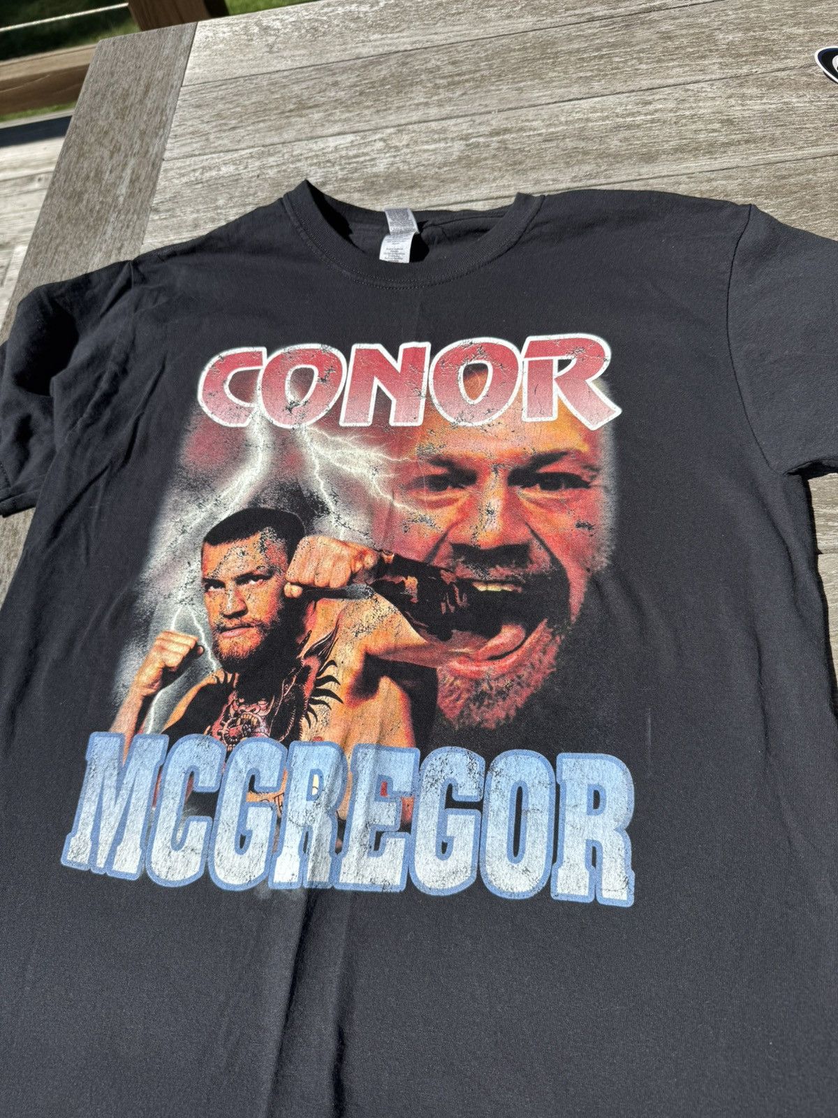 Other CONOR MCGREGOR TEE- WASHED AND WARN GRAPHIC TEE BARELY WORN Size US L / EU 52-54 / 3 - 3 Thumbnail