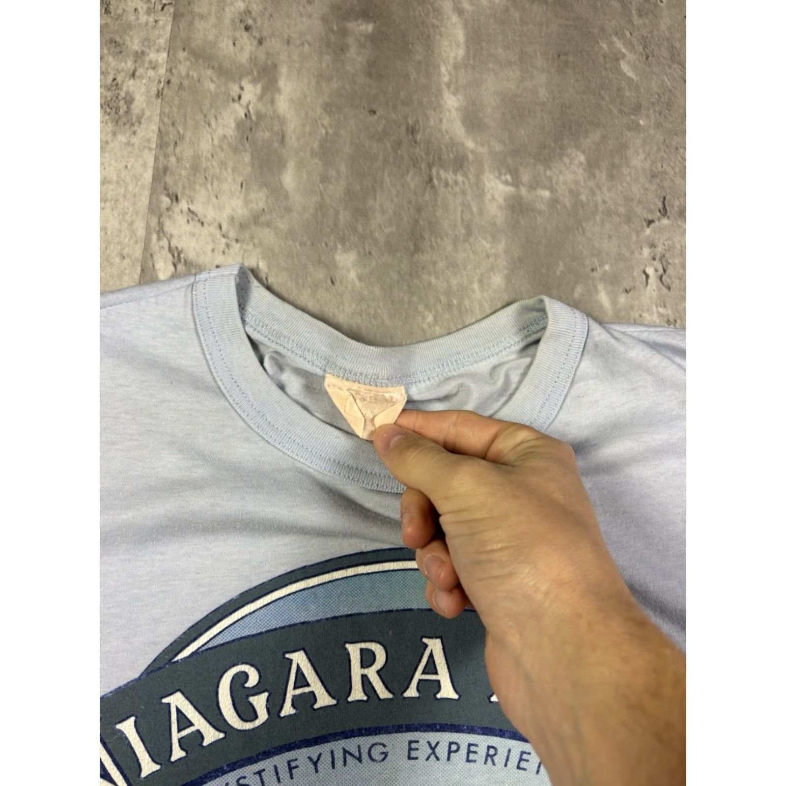 Vintage VINTAGE Niagara Falls Canada Ringer T Shirt Blue Nature size S Mens Crew Neck Short Sleeve Cotton Blend Graphic Print Fall 80s Size US S / EU 44-46 / 1 - 7 Thumbnail