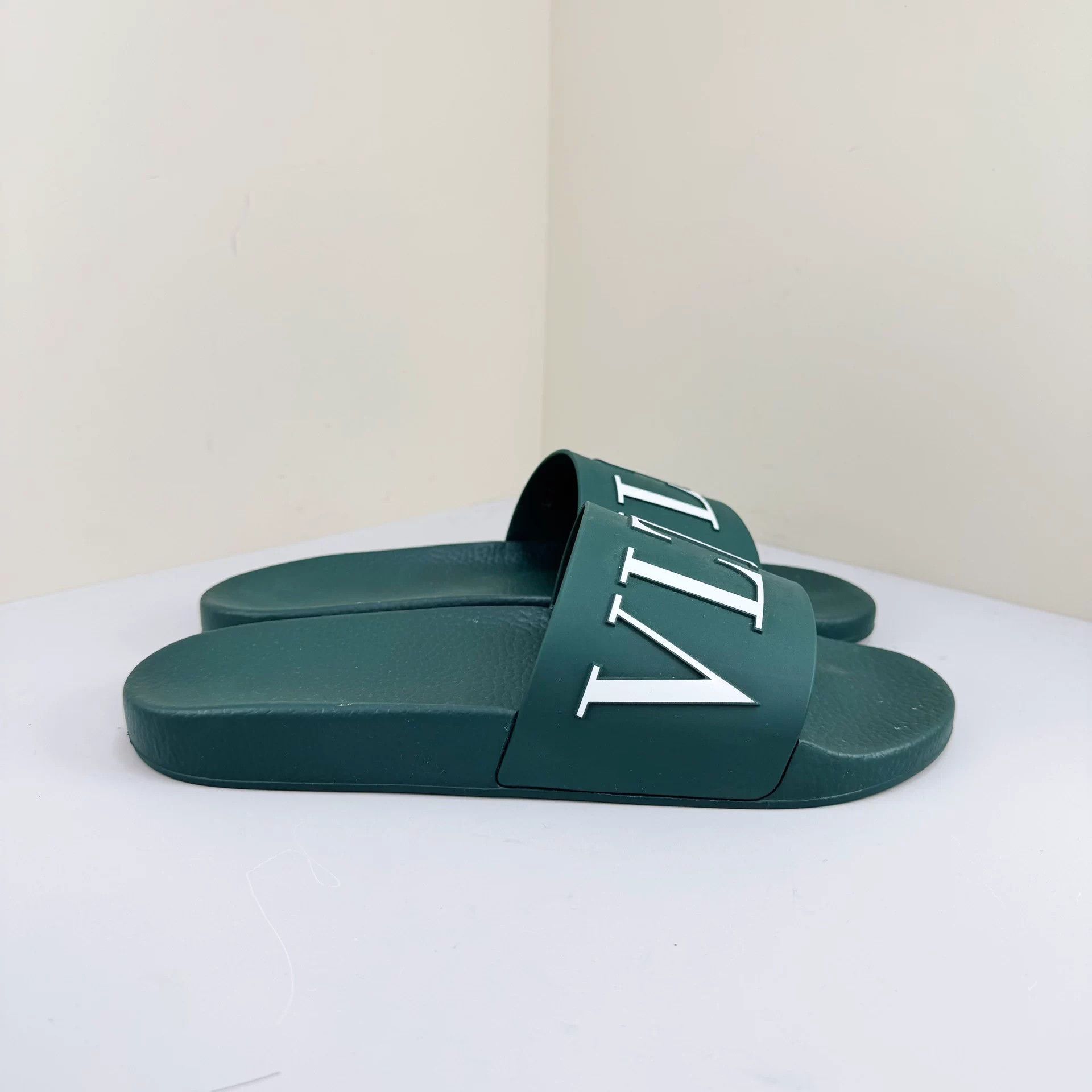 Valentino Valentino Logo Slide Sandals 43 New Size US 10 / EU 43 - 4 Thumbnail