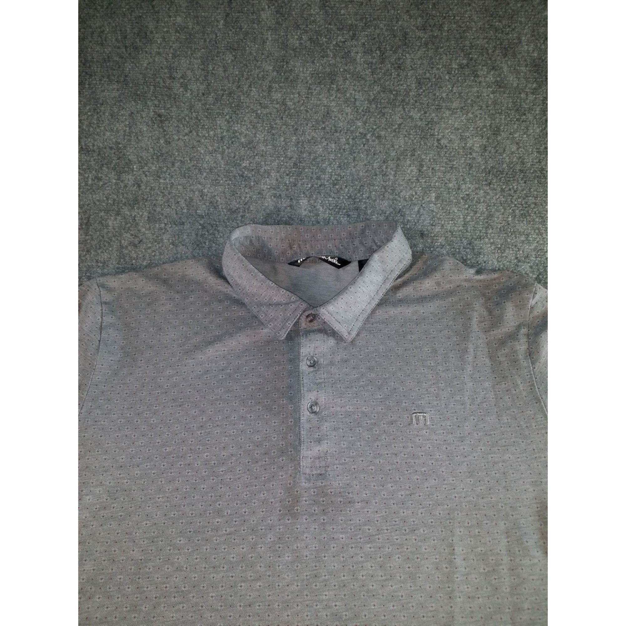 TravisMathew Travis Mathew Golf Polo Shirt Men XL Outdoors Gray Casual Sp Size US XL / EU 56 / 4 - 2 Thumbnail