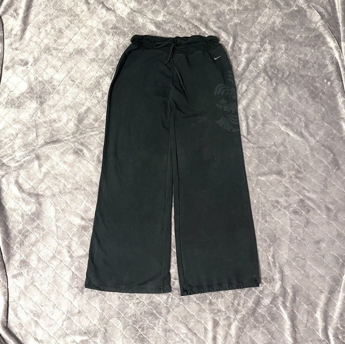 Nike × Vintage Vintage 00s Nike Rick Owens Style Sweatpants Size US 36 / EU 52 - 3 Thumbnail