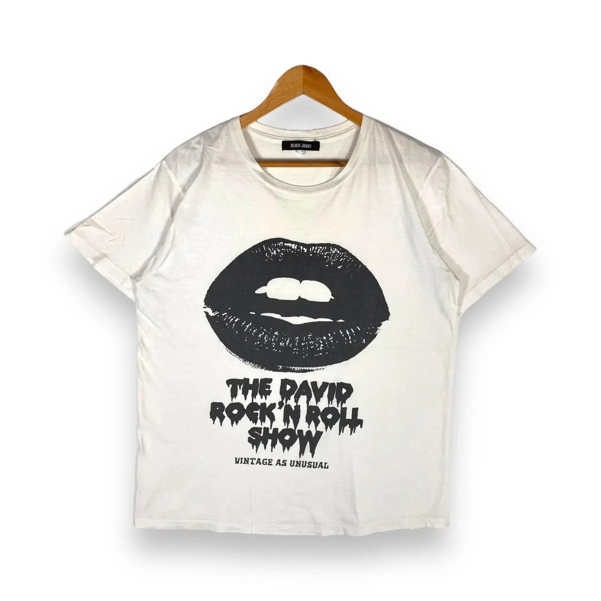 Japanese Brand THE DAVID ROCK 'N ROLL SHOW LIKE ROCKY HORROR TEE Size US L / EU 52-54 / 3 - 1 Thumbnail