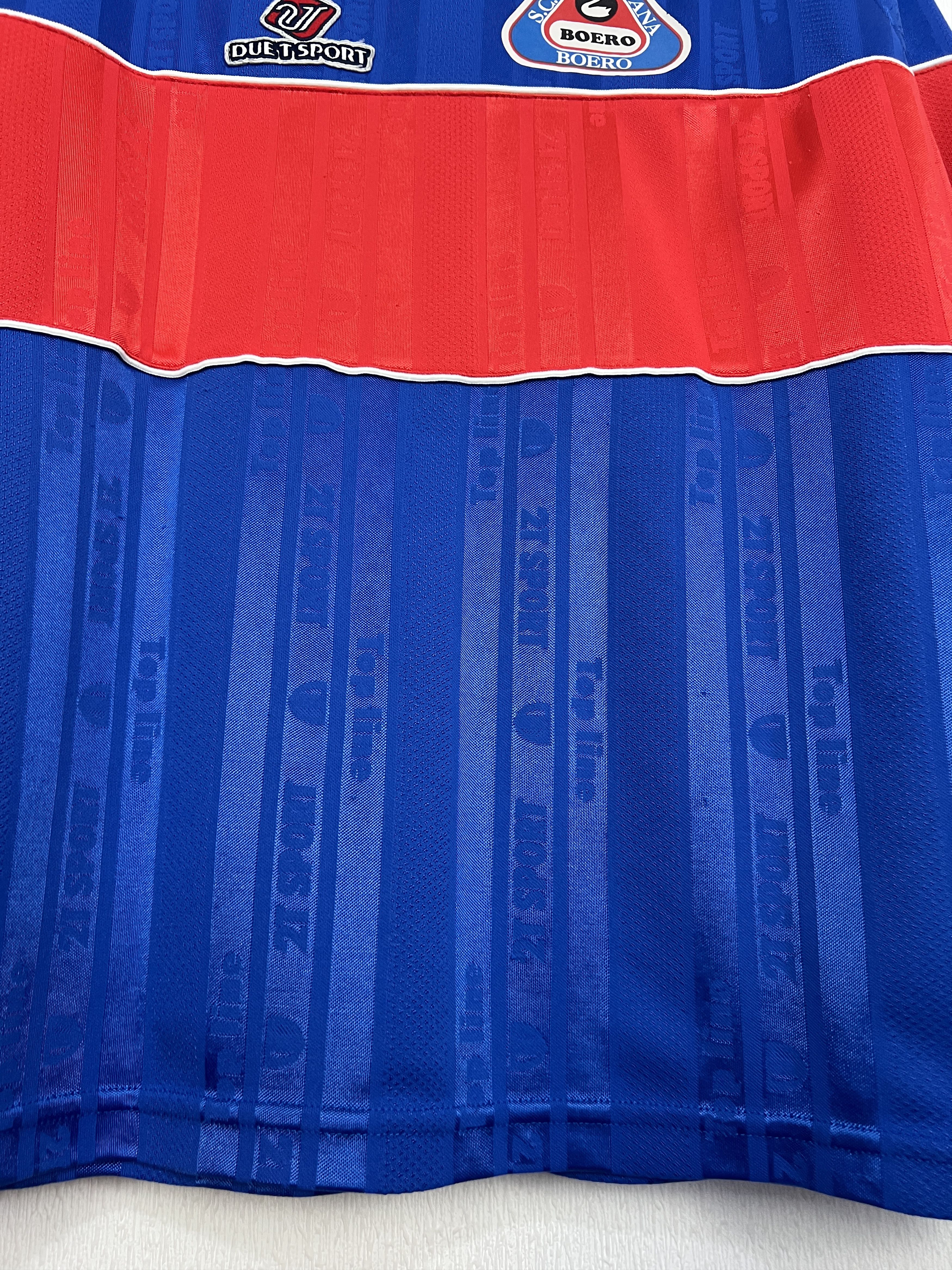 Vintage Molassana Boero Match Worn Football Shirt Maglia Jersey Size US XS / EU 42 / 0 - 6 Thumbnail