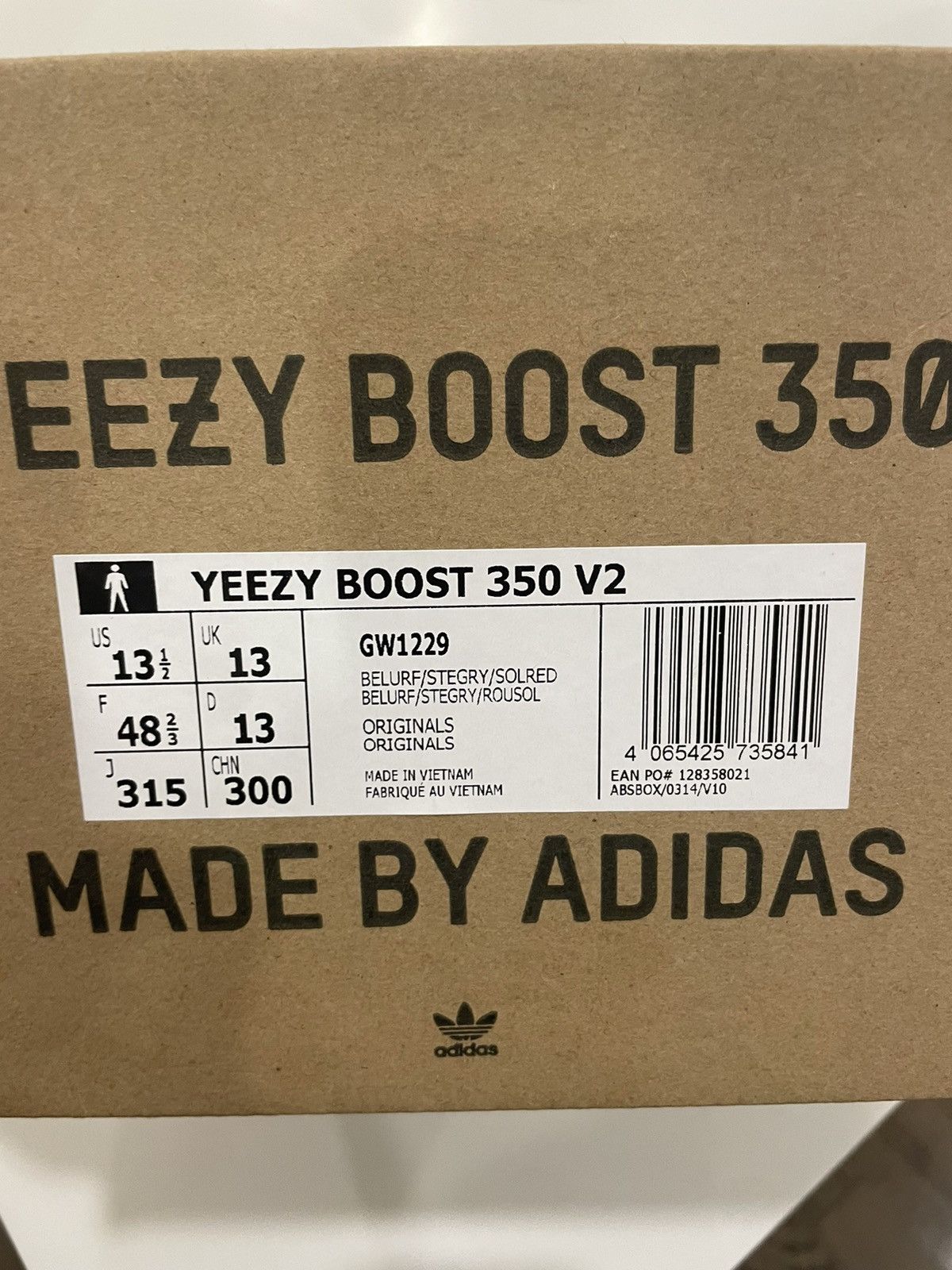 Adidas Yeezy boost 350 V2 Beluga