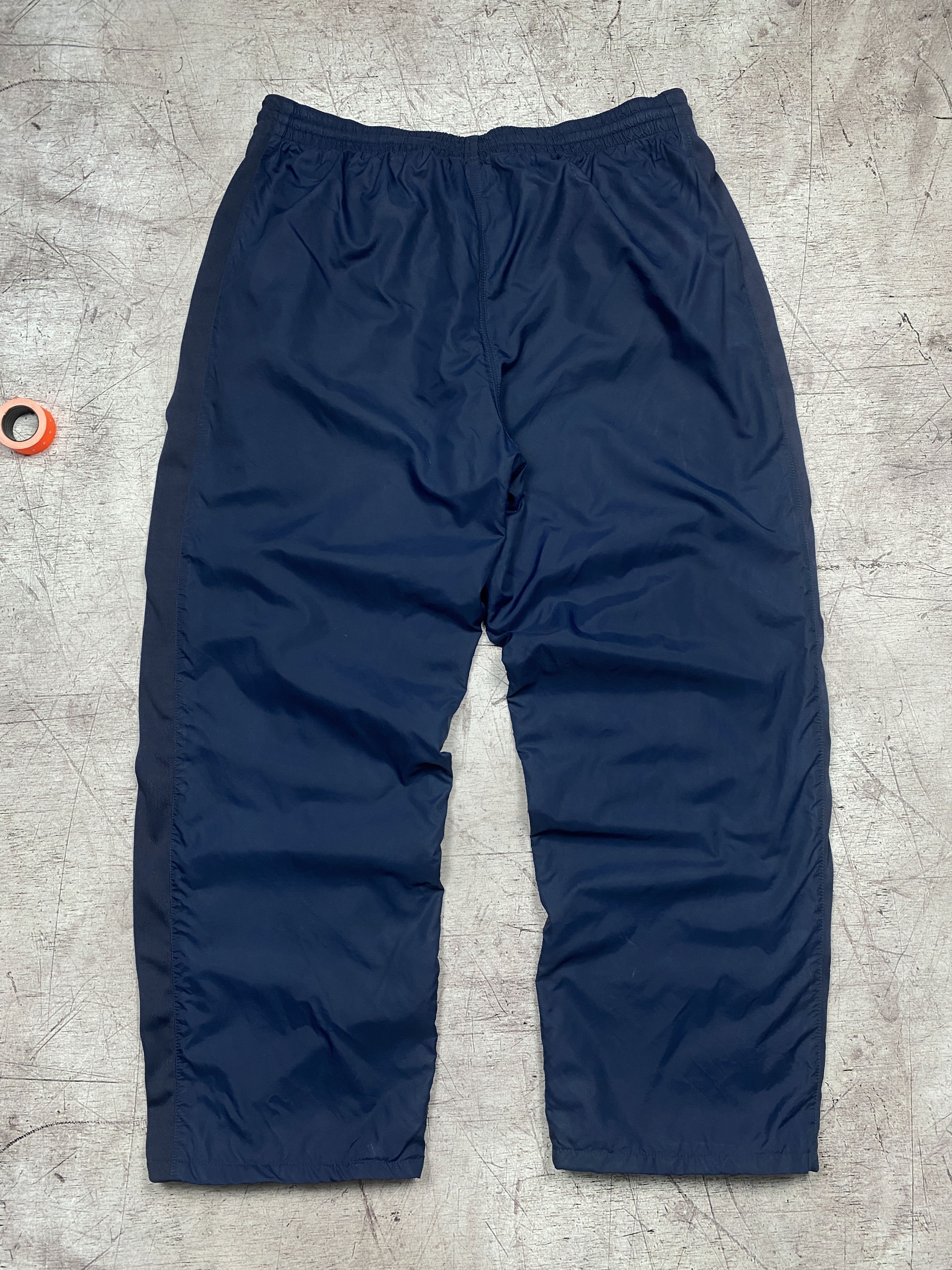 Nike × Vintage Nike Vintage Mens Nylon Baggy Track Pants Y2K Size US 38 / EU 54 - 9 Thumbnail