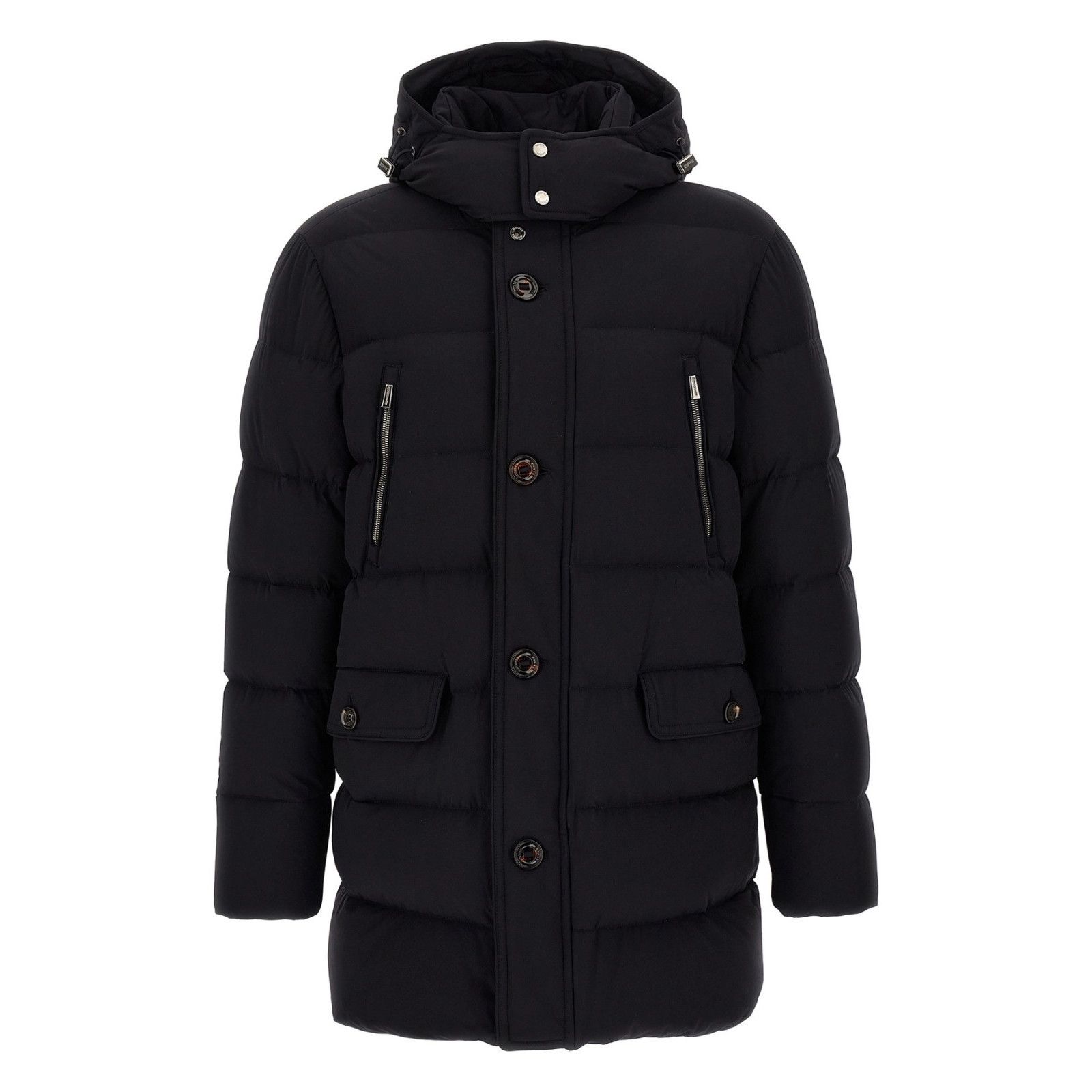 MooRER MOORER Gomer Blue Down Jacket New & Authentic (Men's size:54 Size US L / EU 52-54 / 3 - 1 Thumbnail