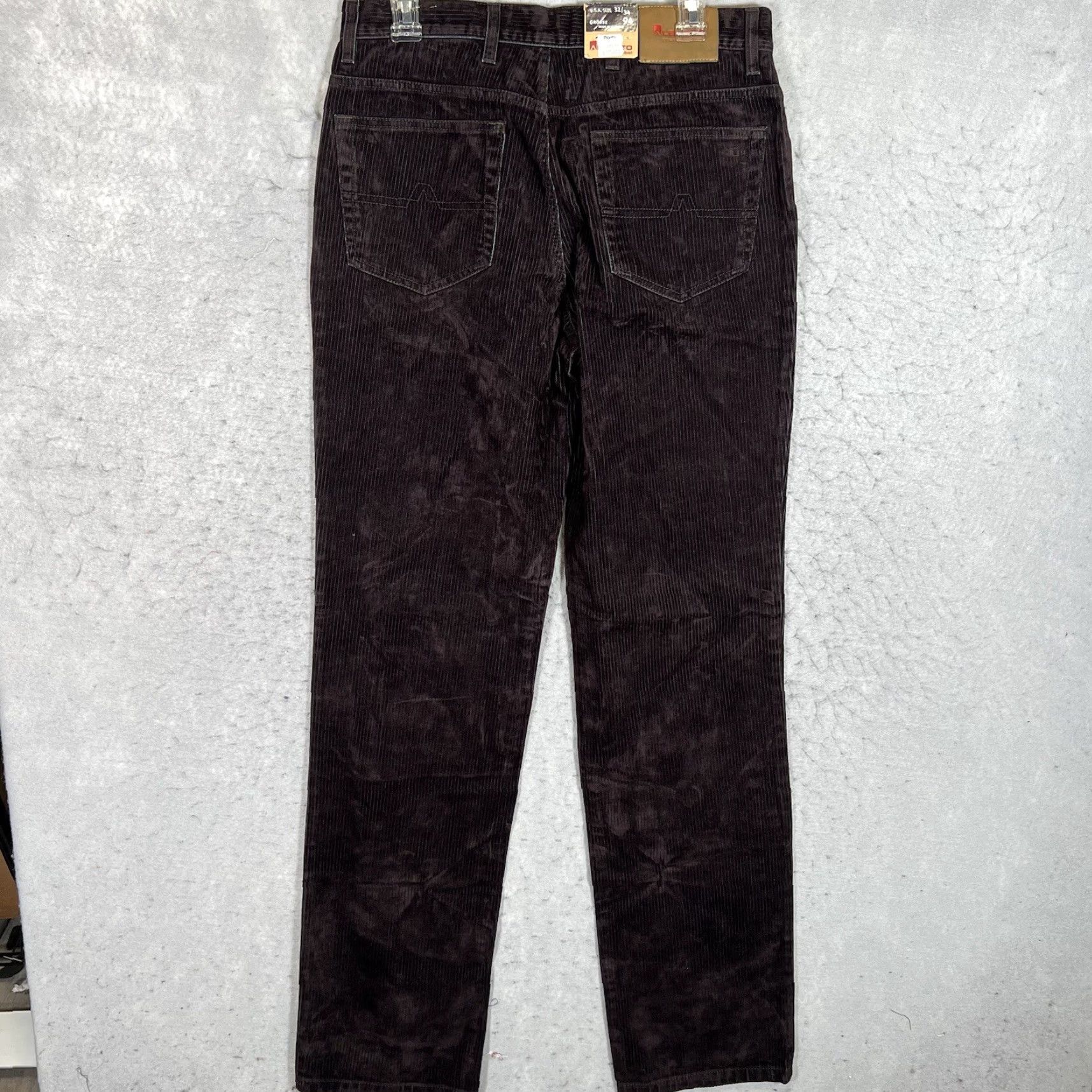 Vintage VINTAGE Alberto Denim Jeans Adult 32 x 34 Purple Denim Straight Size US 32 / EU 48 - 2 Thumbnail