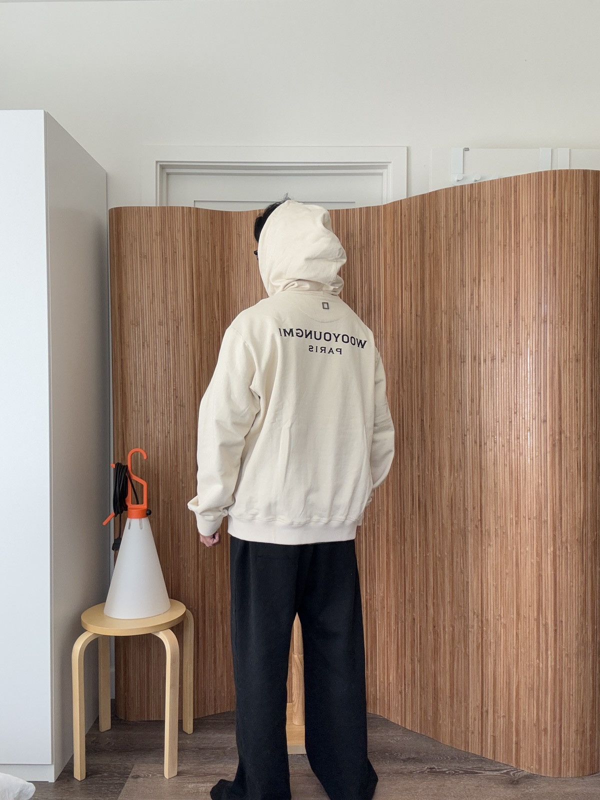 Wooyoungmi Wooyoungmi SSENSE Exclusive Beige Hoodie Size 50 Size US M / EU 48-50 / 2 - 3 Thumbnail