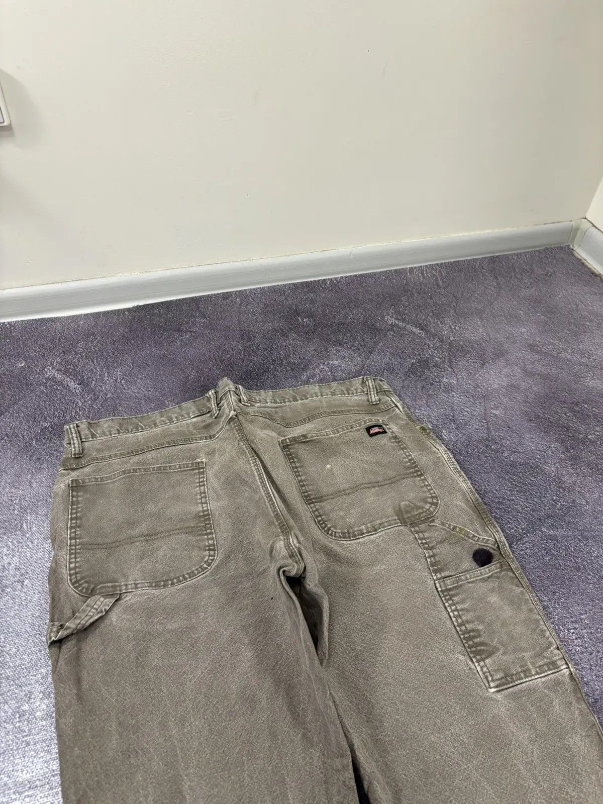 Dickies × Vintage Vintage Dickies USA Carpenter Khaki Work Hype Baggy Pants Size US 40 / EU 56 - 4 Thumbnail
