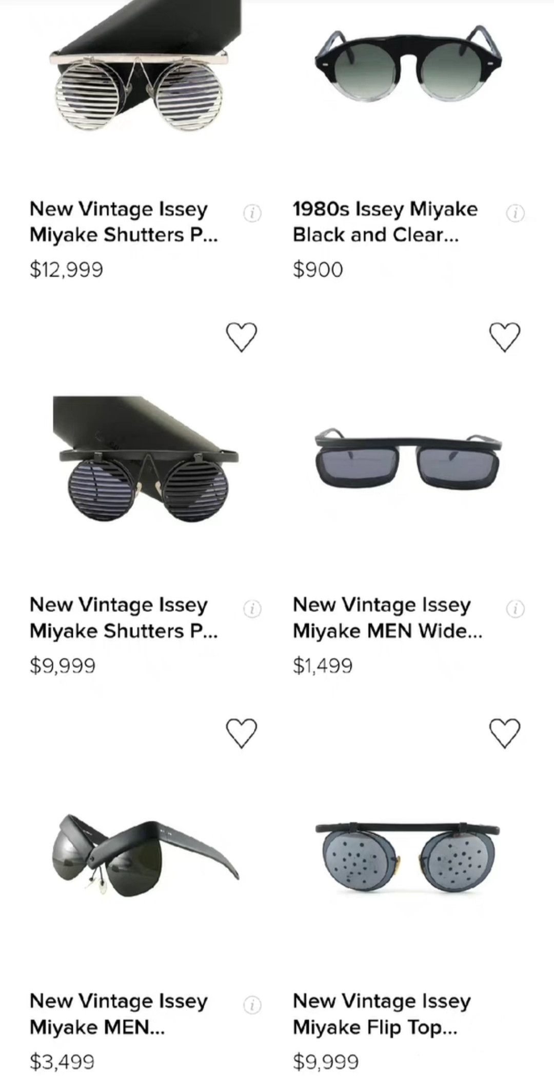 1985's Medusa Box Sunglasses