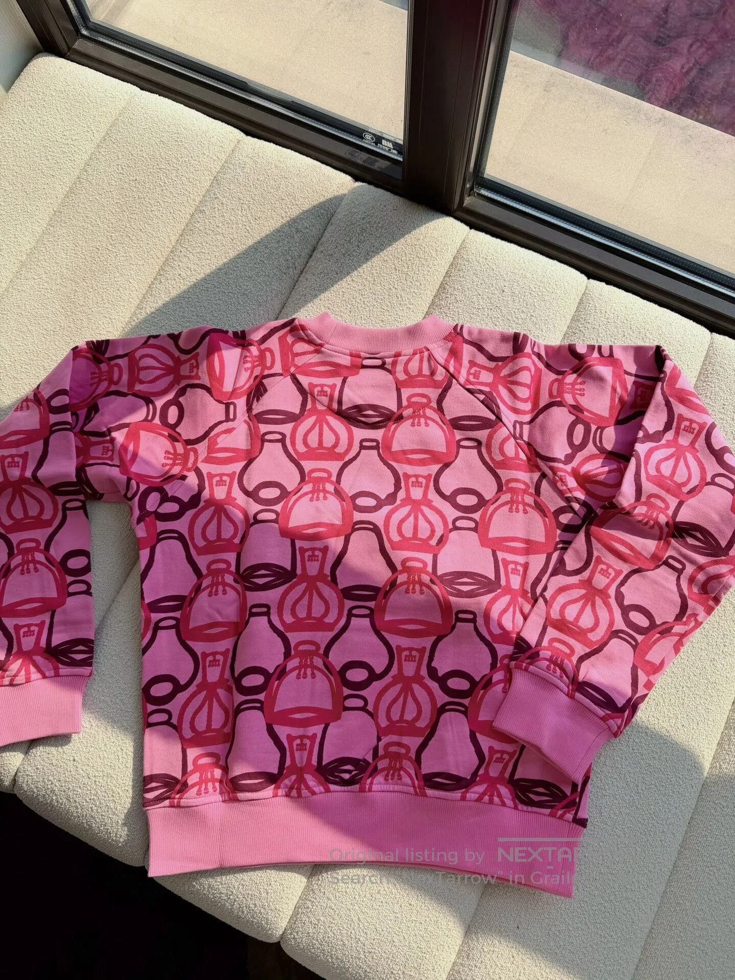 Hermes Hermes Printed Crewneck Long. Size XXS / US 00 / IT 34 - 3 Thumbnail