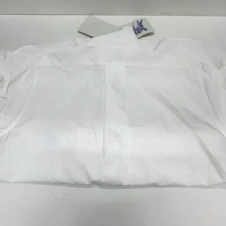 Burberry Burberry Burberry White Long Sleeve Casual Shirt-2507 Size US L / EU 52-54 / 3 - 9 Thumbnail