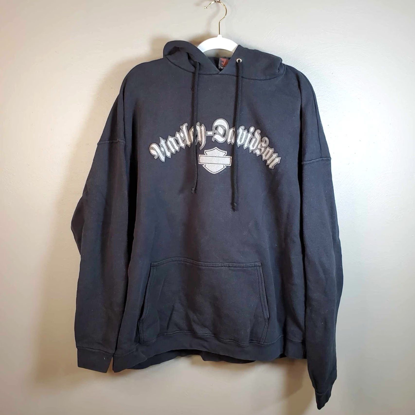 Harley Davidson Harley-Davidson Pullover Hoodie Black RK Stratman Design Adult 2XL USA Size US XXL / EU 58 / 5 - 5 Thumbnail