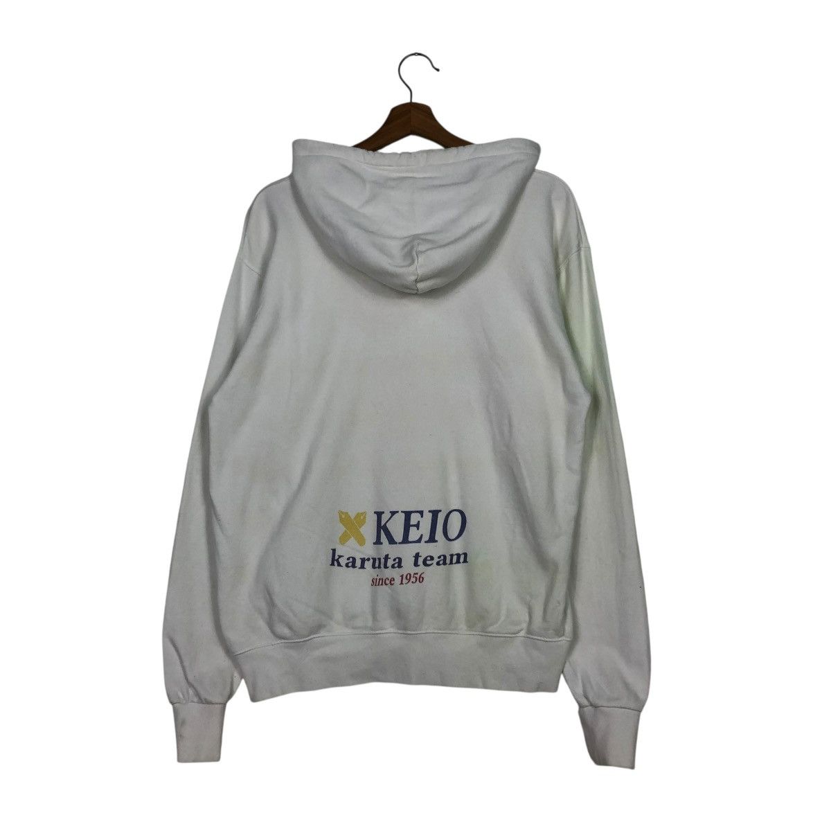 Vintage 🔥VINTAGE HOODIE PULL OVER KEIO UNIVERSITY 1858 BIG LOGO Size US M / EU 48-50 / 2 - 9 Thumbnail