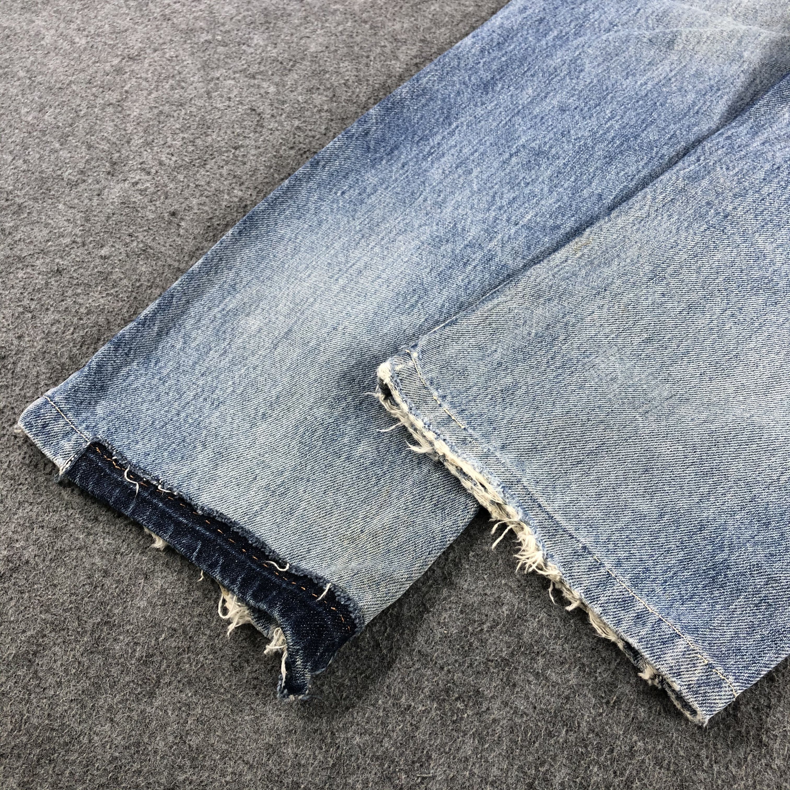 Lee Vintage Blue Wash Lee Jeans-J1847 Size US 32 / EU 48 - 6 Thumbnail