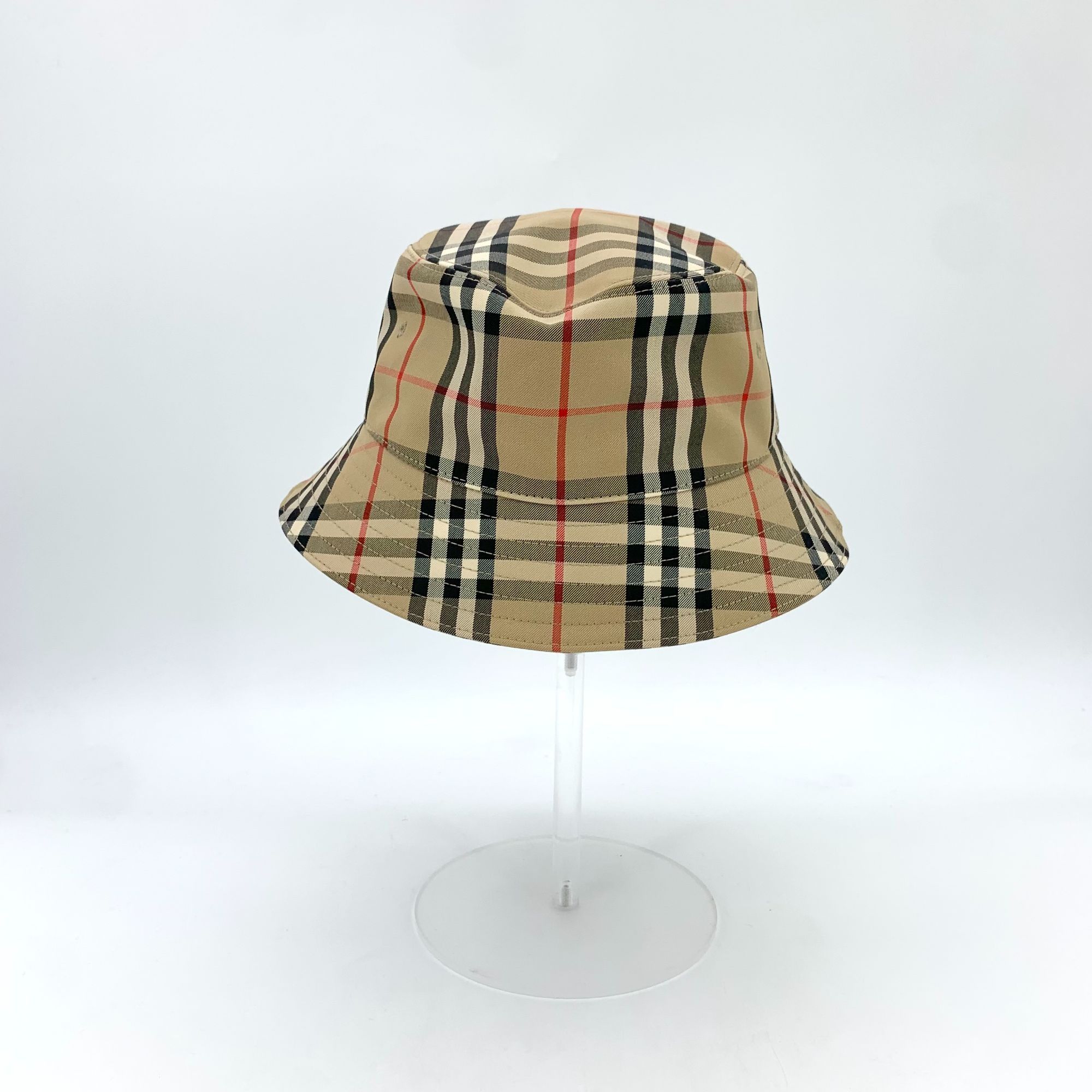 Burberry Burberry Classic Checkered Cotton Fishermans Hat Brown Casua Size ONE SIZE - 7 Thumbnail