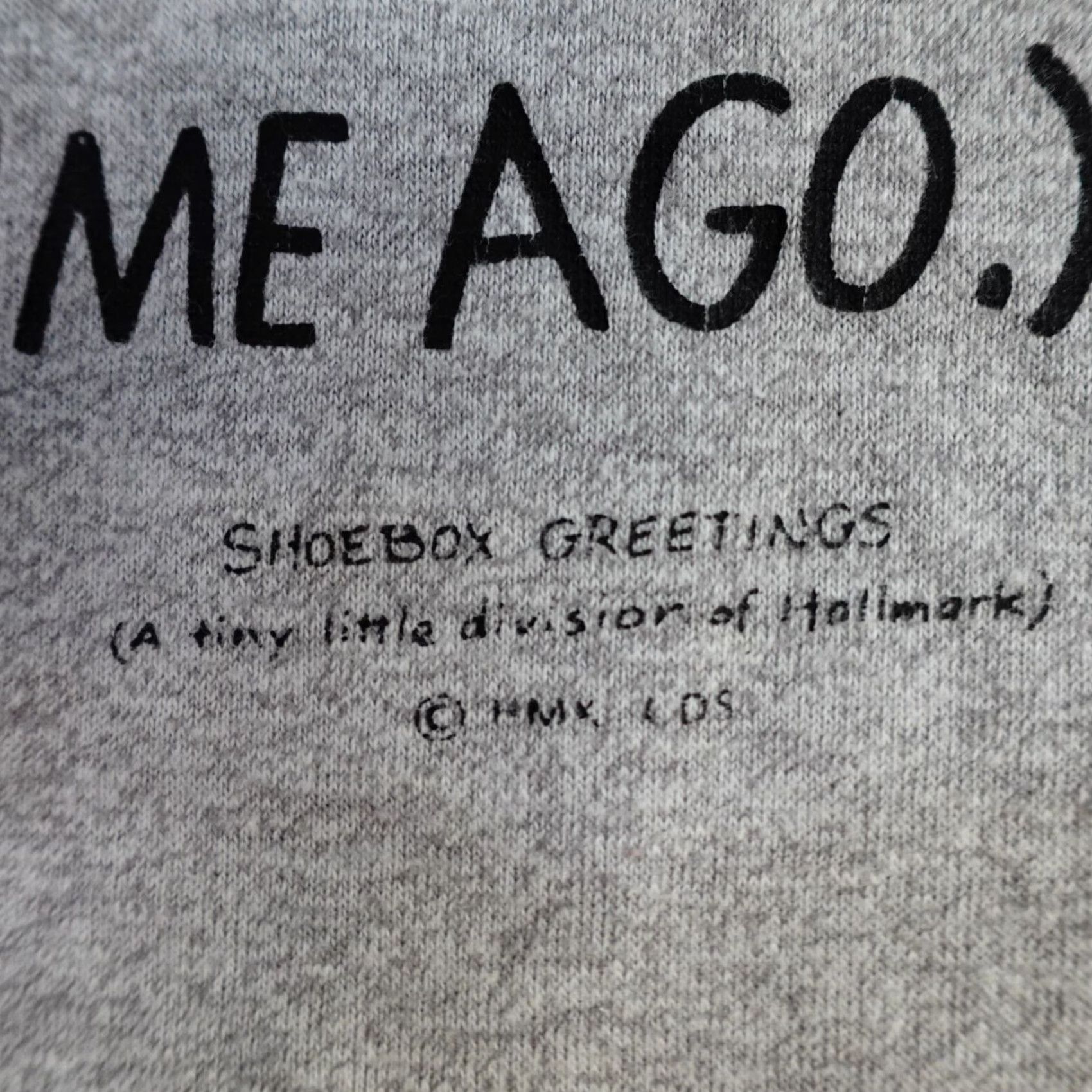Vintage VINTAGE American Vintage Shirt M Gray 80s USA Patriotic Funny Graphic Print Mens Size US M / EU 48-50 / 2 - 3 Thumbnail