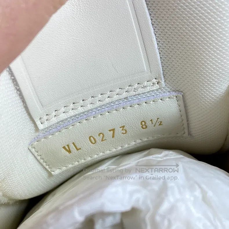 Louis Vuitton Louis Vuitton White-green checkerboard trainer shoes Size US 8.5 / EU 41-42 - 5 Thumbnail