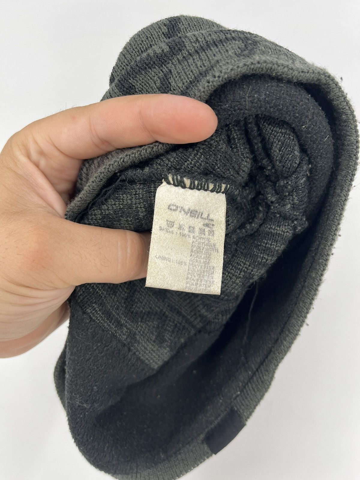 O'Neill Vintage 90s Oneill Monogram Logo No Cuff Beanie Hat Size ONE SIZE - 5 Thumbnail
