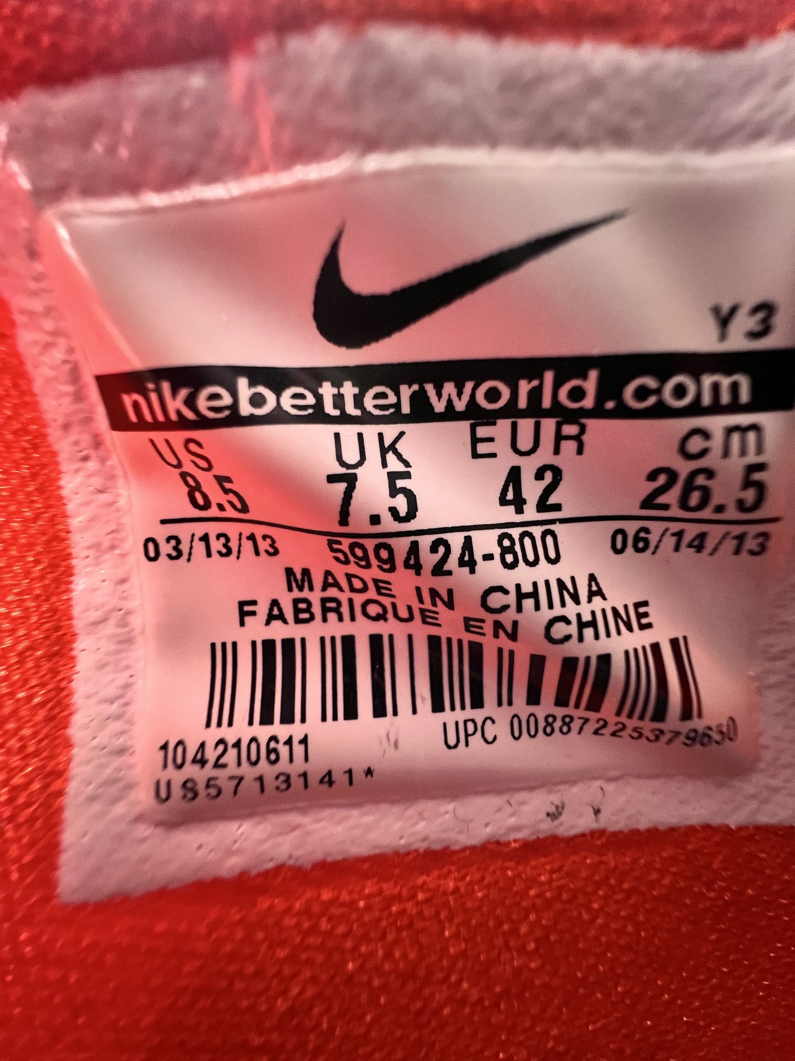 Nike Nike KD VI NYC 66 Size US 8.5 / EU 41-42 - 7 Thumbnail