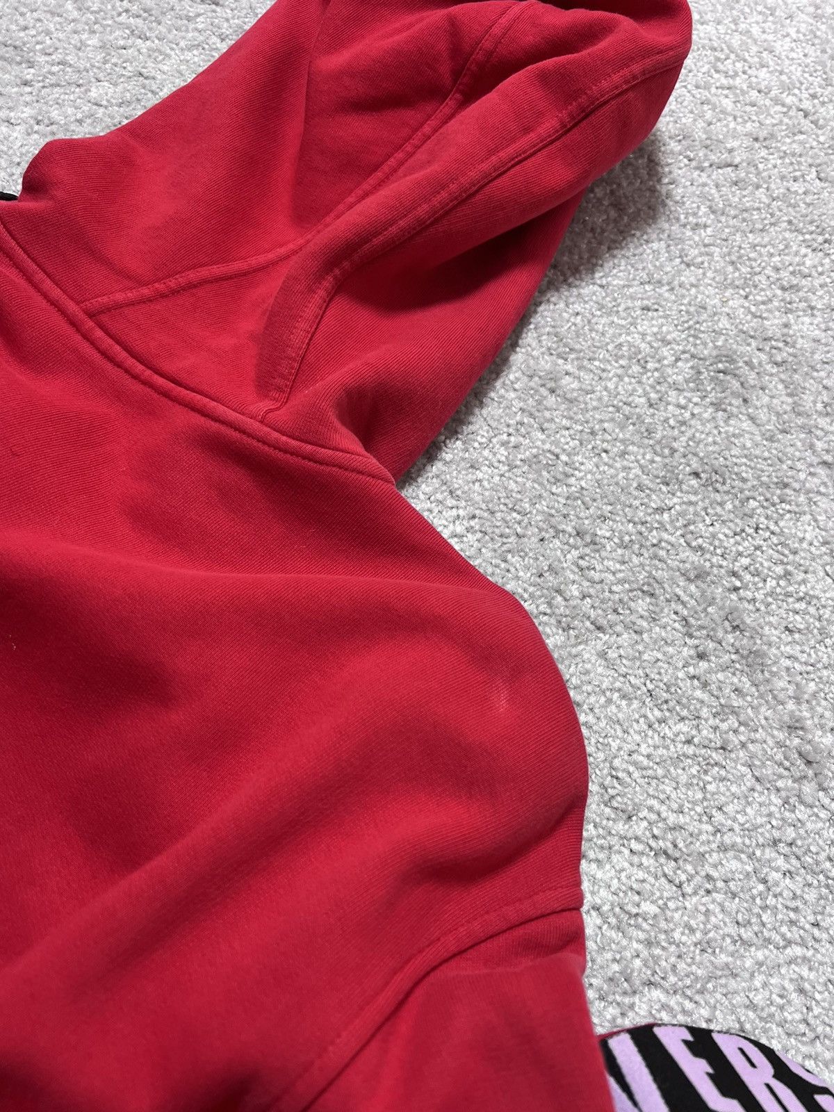 Versus Versace Versace Versus Red Lampas Hoodie Size M Size US M / EU 48-50 / 2 - 10 Thumbnail