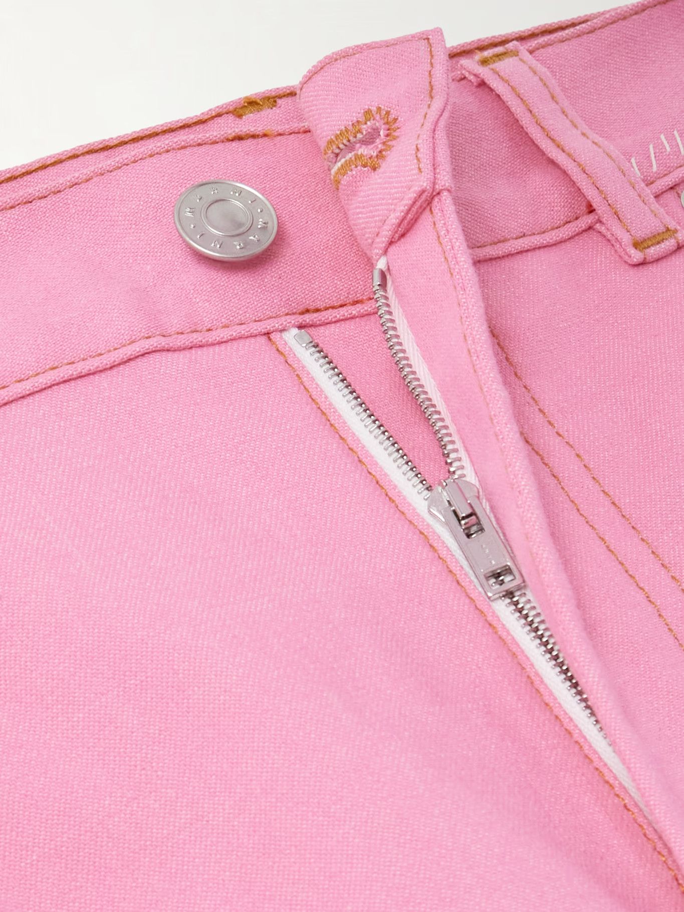 Marni o1y1125 Bootcut Jeans in Pink Size 30" / US 8 / IT 44 - 4 Thumbnail