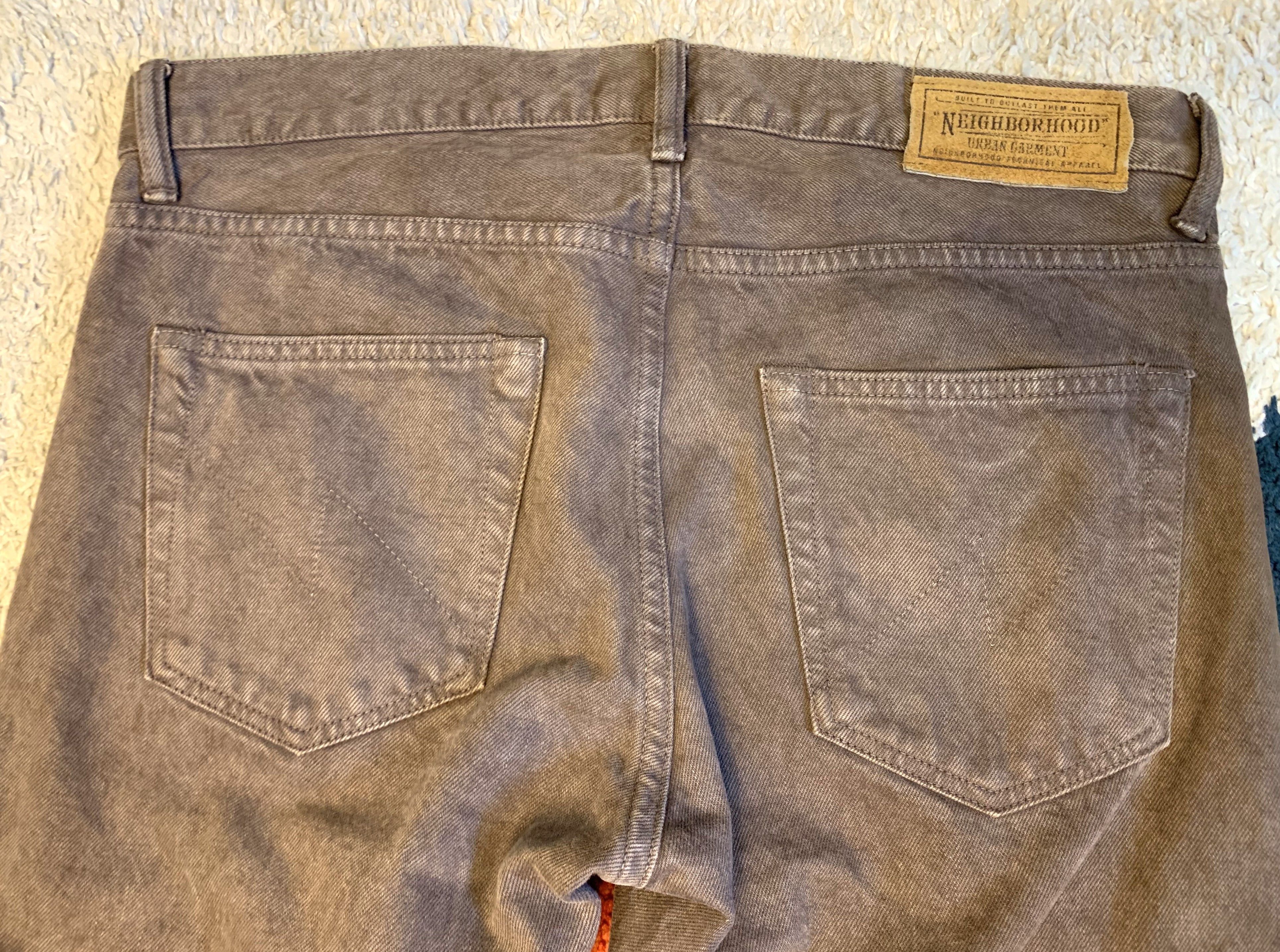 Neighborhood Neighborhood 2013aw overdyed heavy cotton pants, size M (32) Size US 32 / EU 48 - 8 Thumbnail