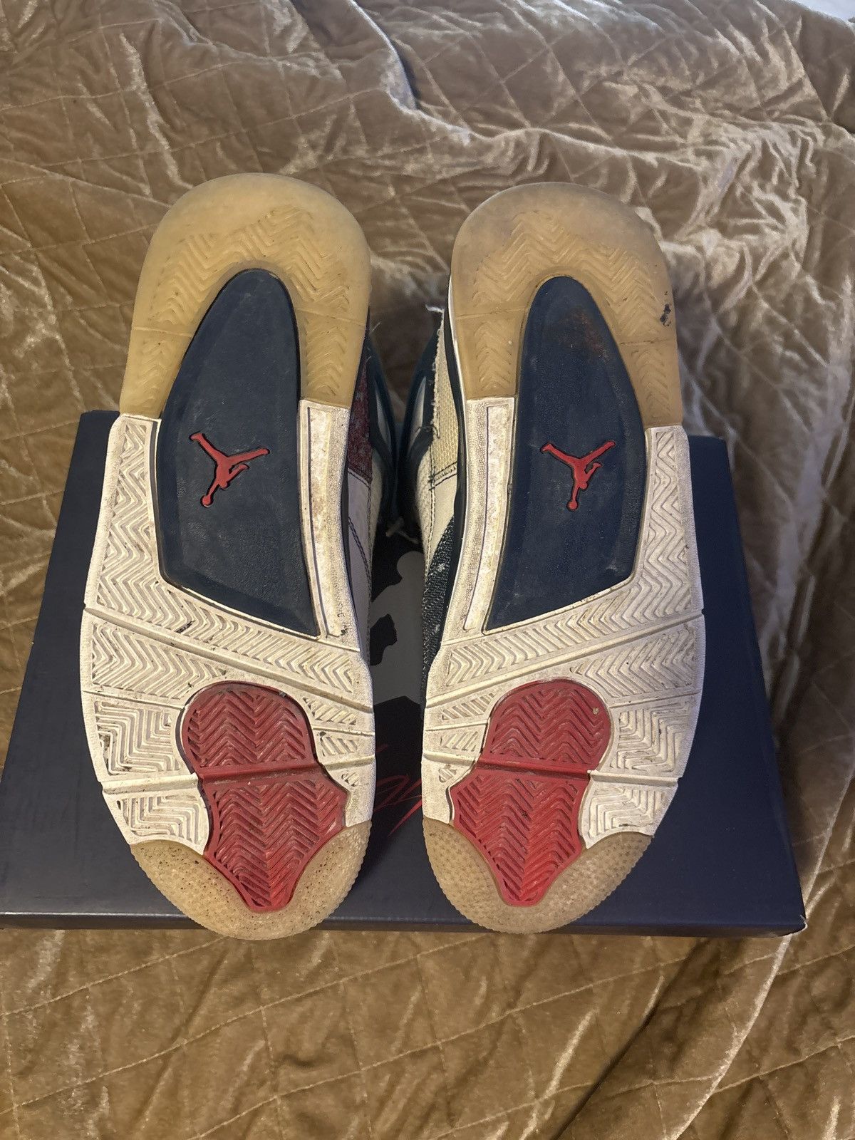 Jordan Brand × Nike Air Jordan 4 Retro SE “Sashiko” Size US 10 / EU 43 - 5 Thumbnail