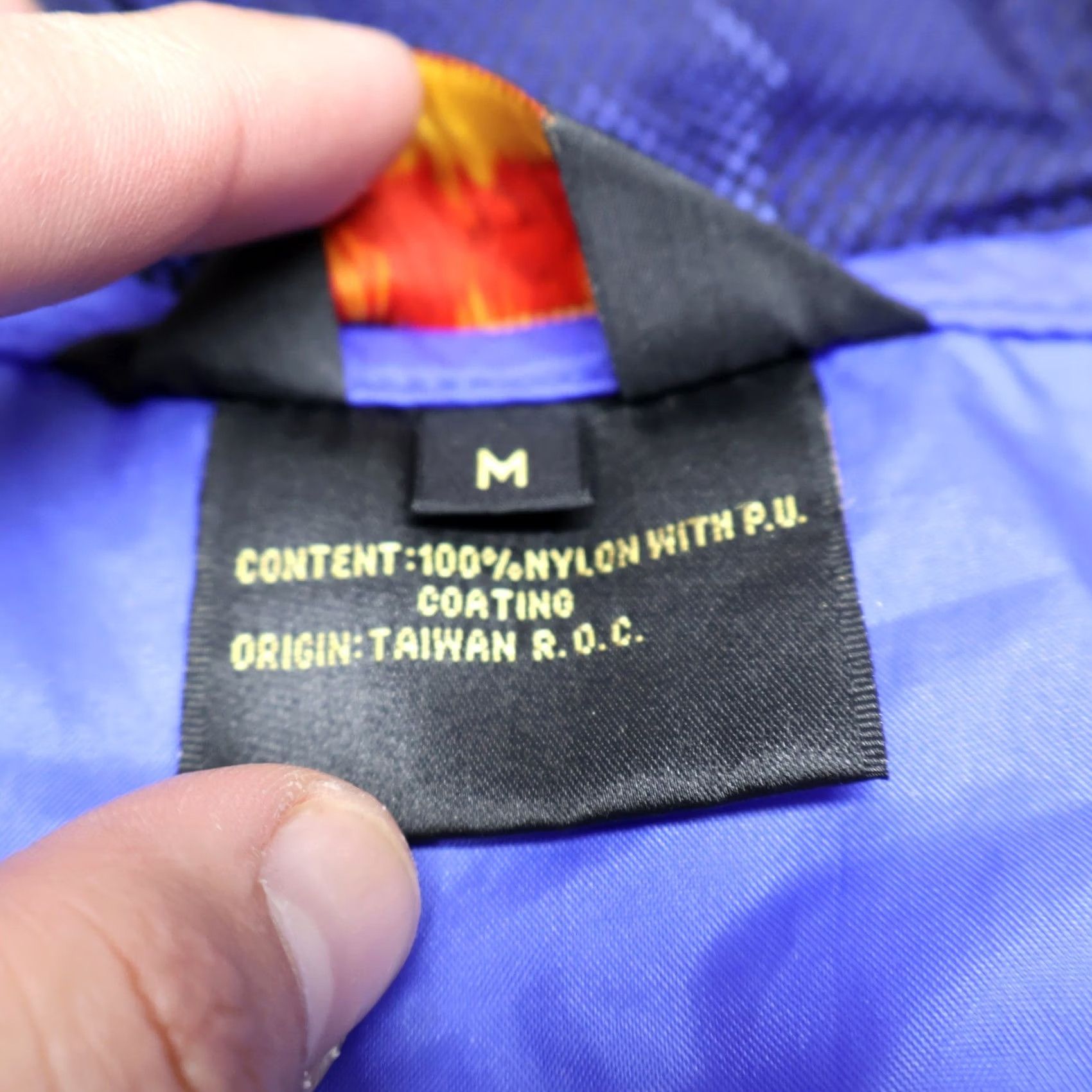 Vintage VTG REI Anorak Jacket Mens Medium Blue Hooded 1/2 Zip Pullover Light Wind Rain Size US M / EU 48-50 / 2 - 4 Thumbnail