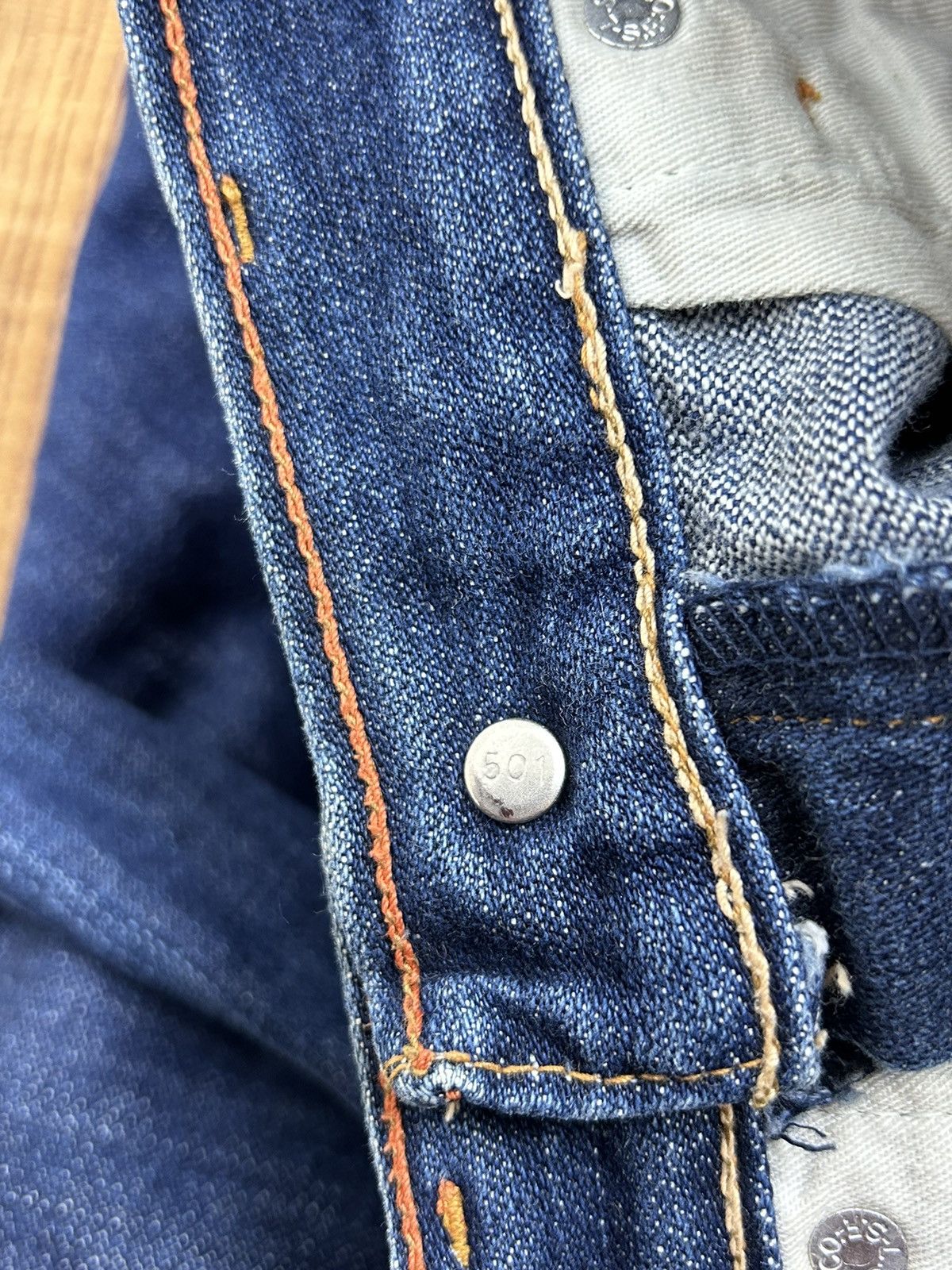 Levi's Vtg Levi's 501 Limited Edition 2004 1990/3000 Denim Jeans Size US 29 - 12 Thumbnail
