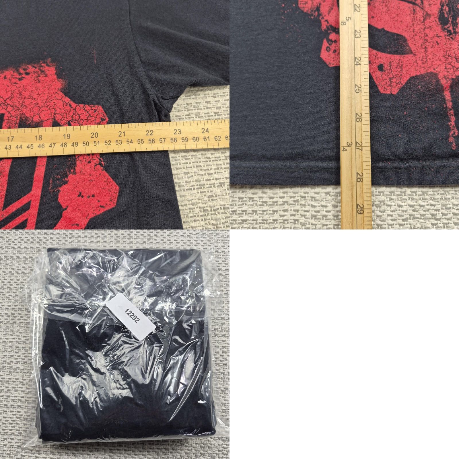 Vintage Hitman Fight Gear Shirt Mens XL Black Skull Fist Graphic Tee MMA Streetwear Size US XL / EU 56 / 4 - 8 Thumbnail