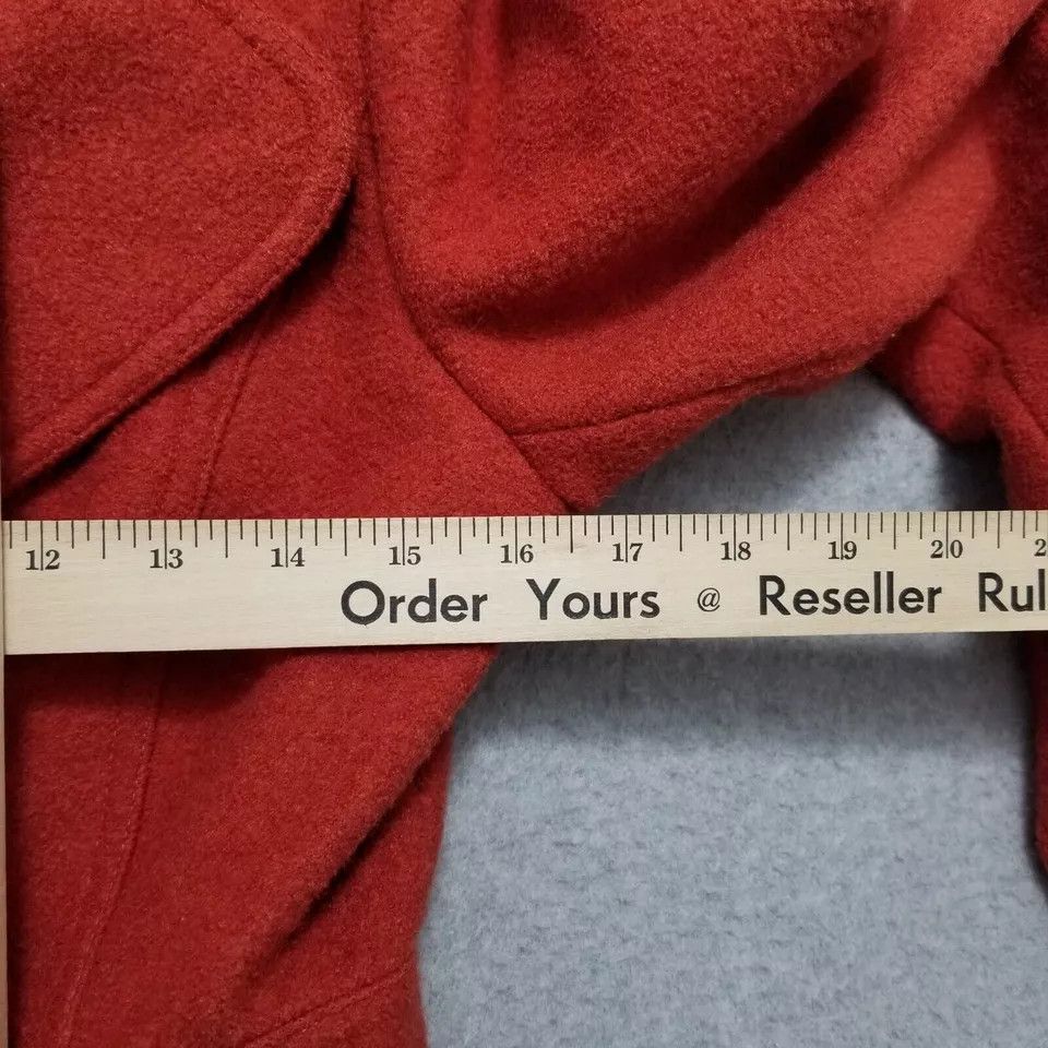 Other XXI Coat Womens Medium Orange Jacket Pockets Buttons Size M / US 6-8 / IT 42-44 - 6 Thumbnail