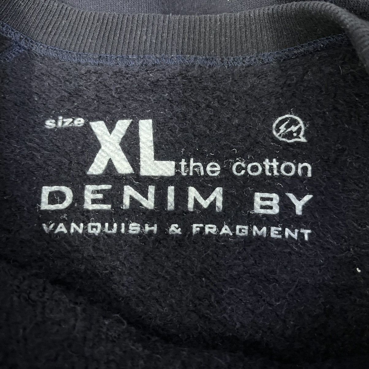 Fragment Design Denim by Vanquish & Fragment Crewneck Sweatshirt Size US XL / EU 56 / 4 - 5 Thumbnail