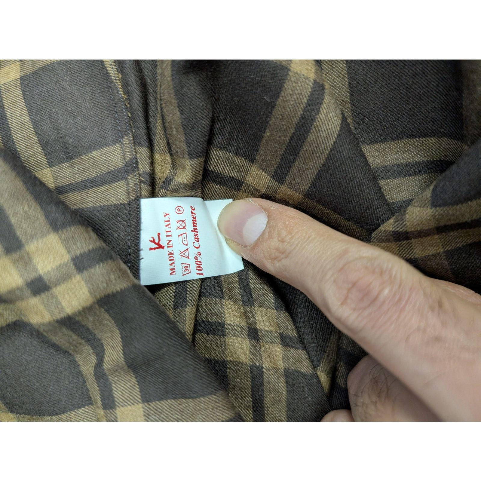 Isaia o1rshd1 CC20 Checked Button up Shirt in Multicolor Size US S / EU 44-46 / 1 - 18 Thumbnail