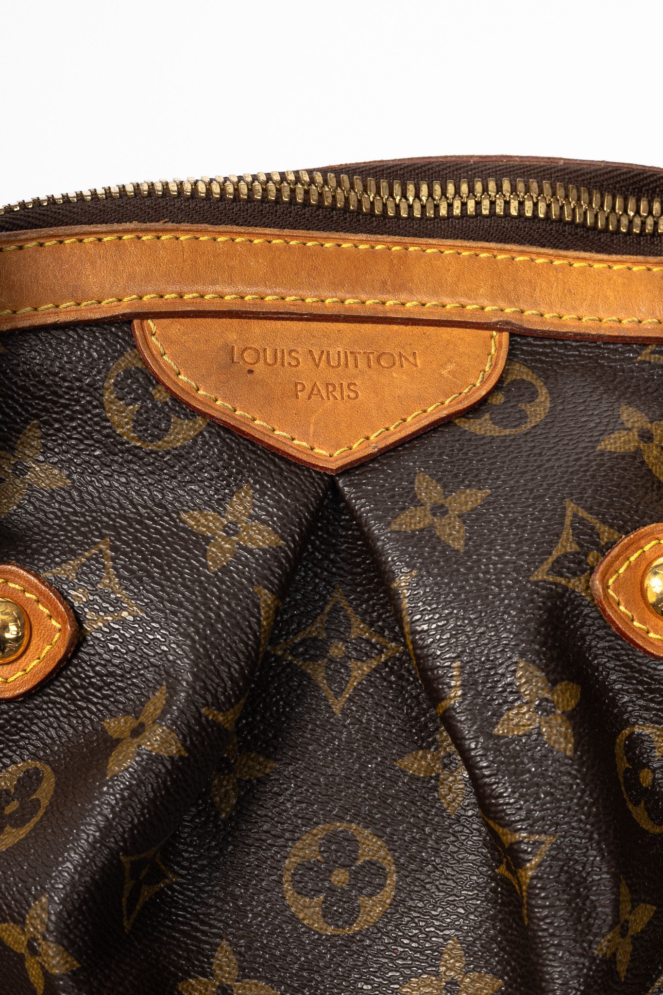 Louis Vuitton Louis Vuitton Tivoli GM Monogram & Leather-Trim Handbag Size ONE SIZE - 10 Thumbnail