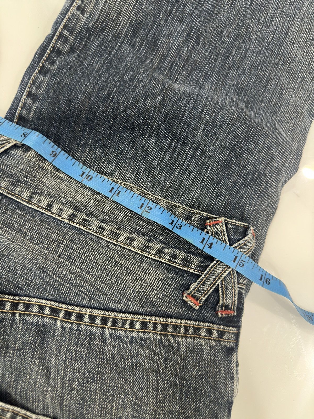 If Six Was Nine × Le Grande Bleu (L.G.B.) × PPFM Vintage Wide Jeans Baggy Multiple Pocket By PPFM Size US 30 / EU 46 - 13 Thumbnail
