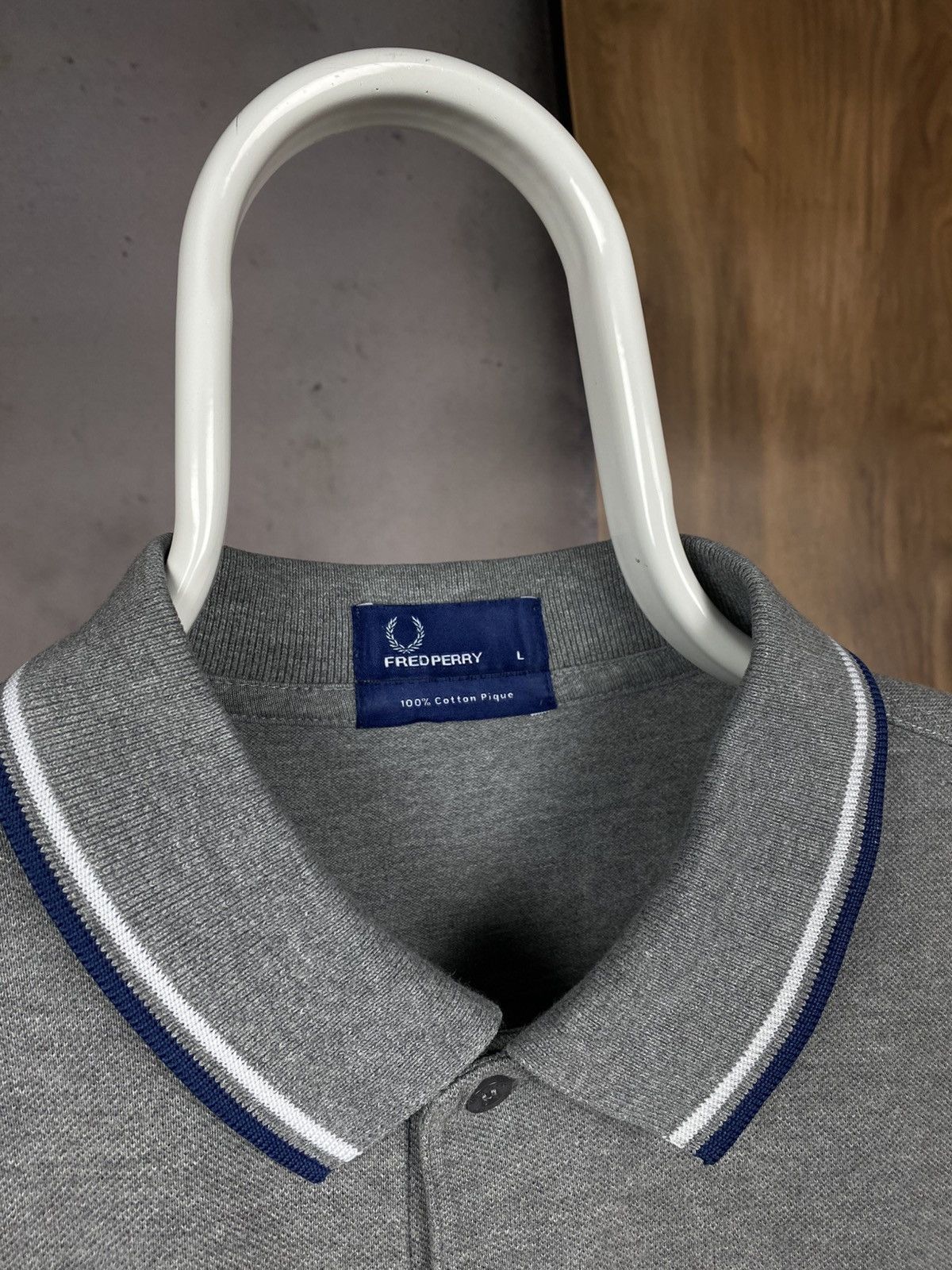 Fred Perry 🍃Polo T-Shirt Fred Perry Striped Luxury Tee🍃 Size US L / EU 52-54 / 3 - 8 Thumbnail