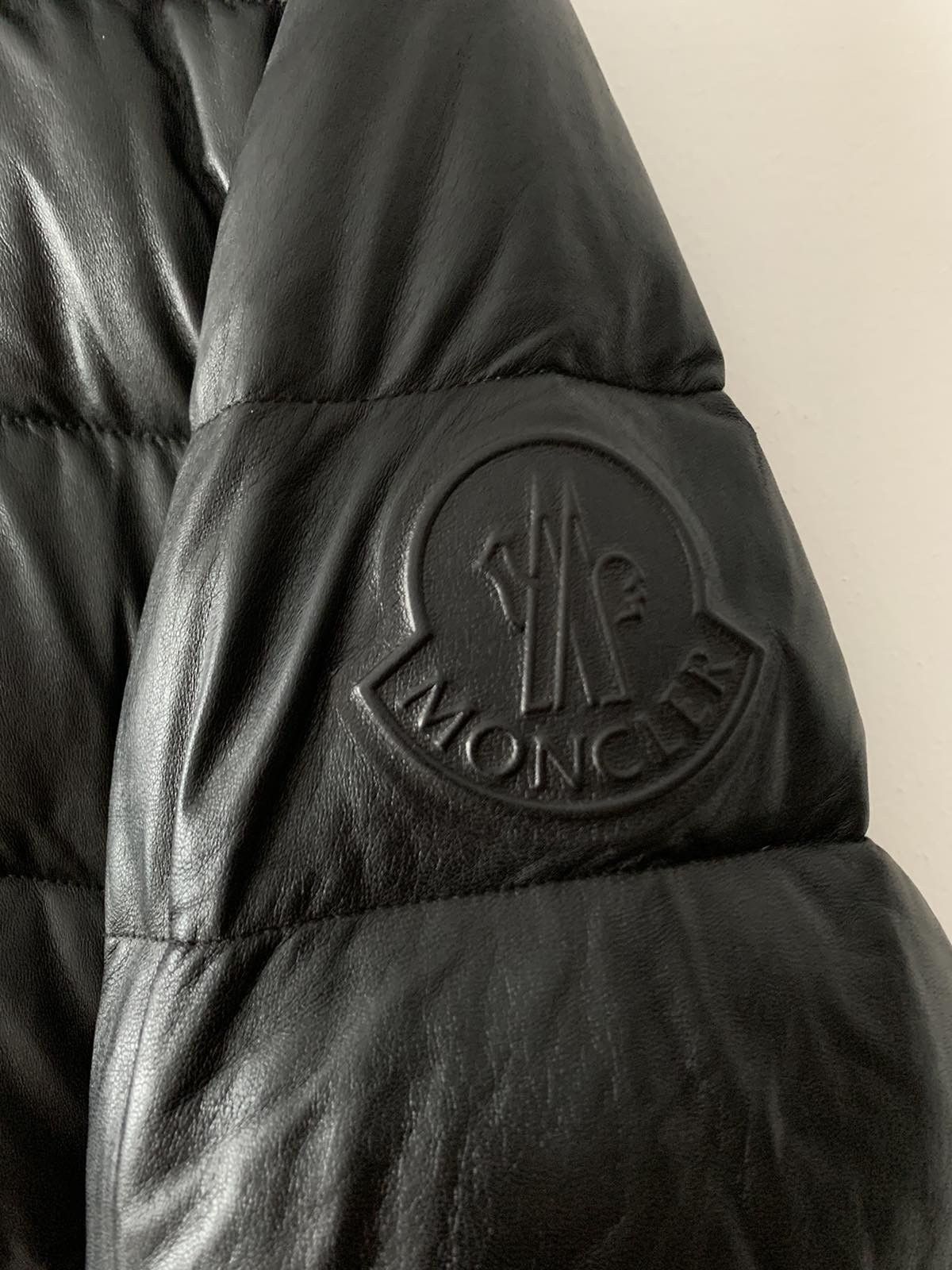 Moncler 🔥🔥 5000$ Moncler Gebroulaz Leather Puffer Jacker Size US L / EU 52-54 / 3 - 5 Thumbnail