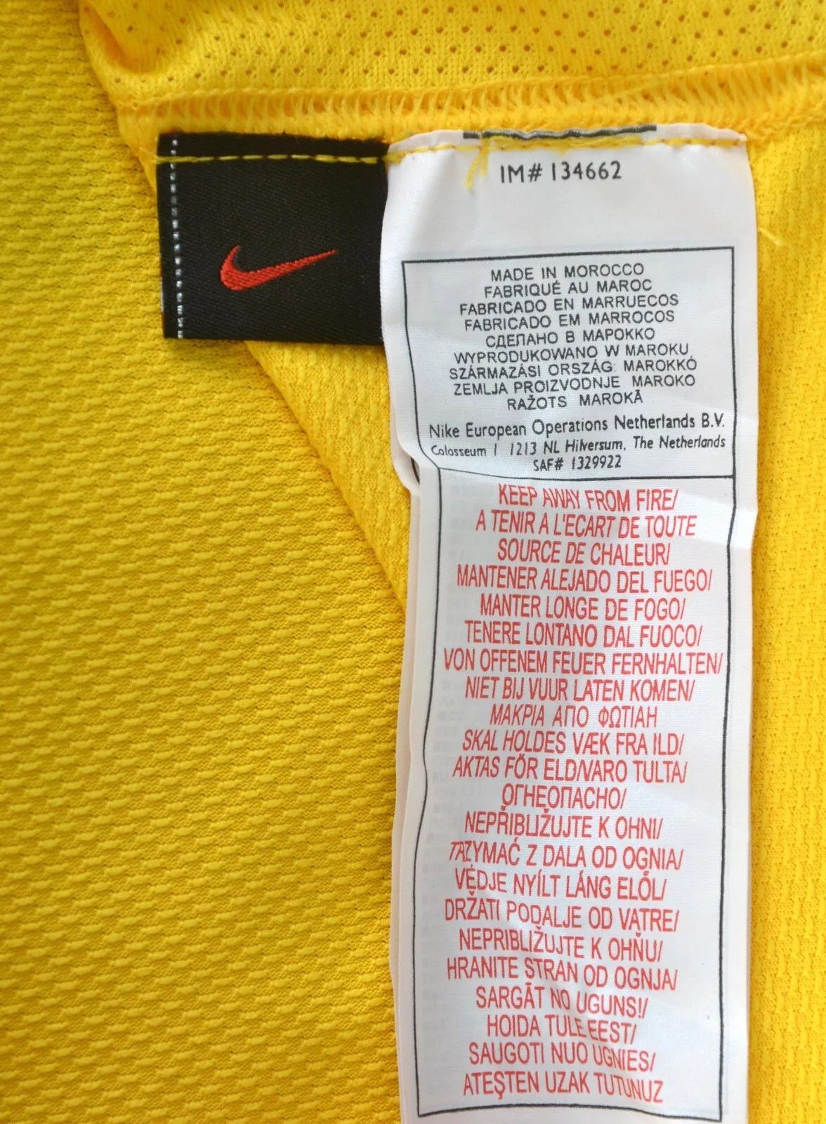 Nike BRAZIL 2006/2008 FOOTBALL SHIRT JERSEY NIKE XL RONALDINHO 10 Size US XL / EU 56 / 4 - 4 Thumbnail