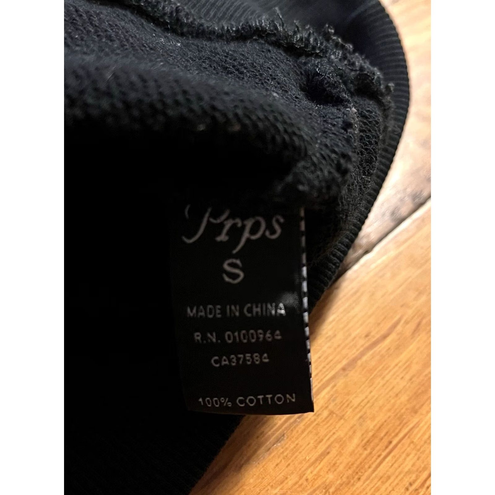 Prps PRPS Death Valley Disco Hoodie Men’s S Black Size US S / EU 44-46 / 1 - 7 Thumbnail