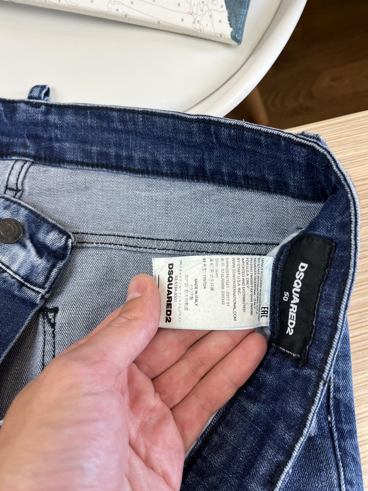 Dsquared2 × Vintage Dsquared2 vintage denim size 50 Size US 34 / EU 50 - 7 Thumbnail