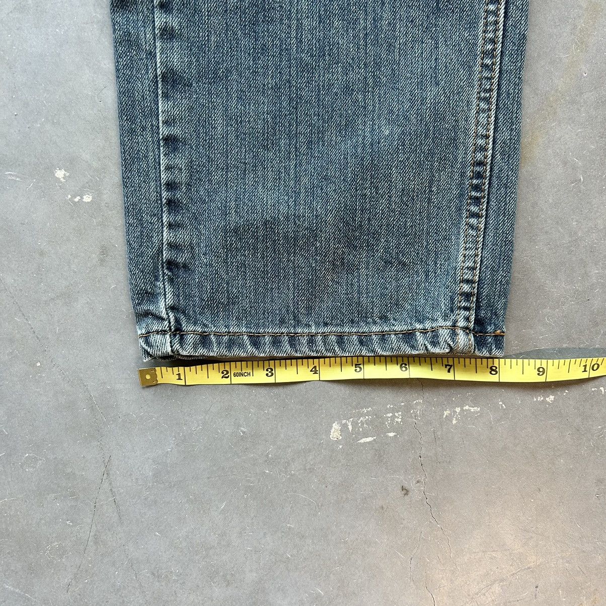 Levi's × Vintage Vintage Y2K Essential Levi 559 Straight Leg Skater Denim 33 Size US 33 - 15 Thumbnail