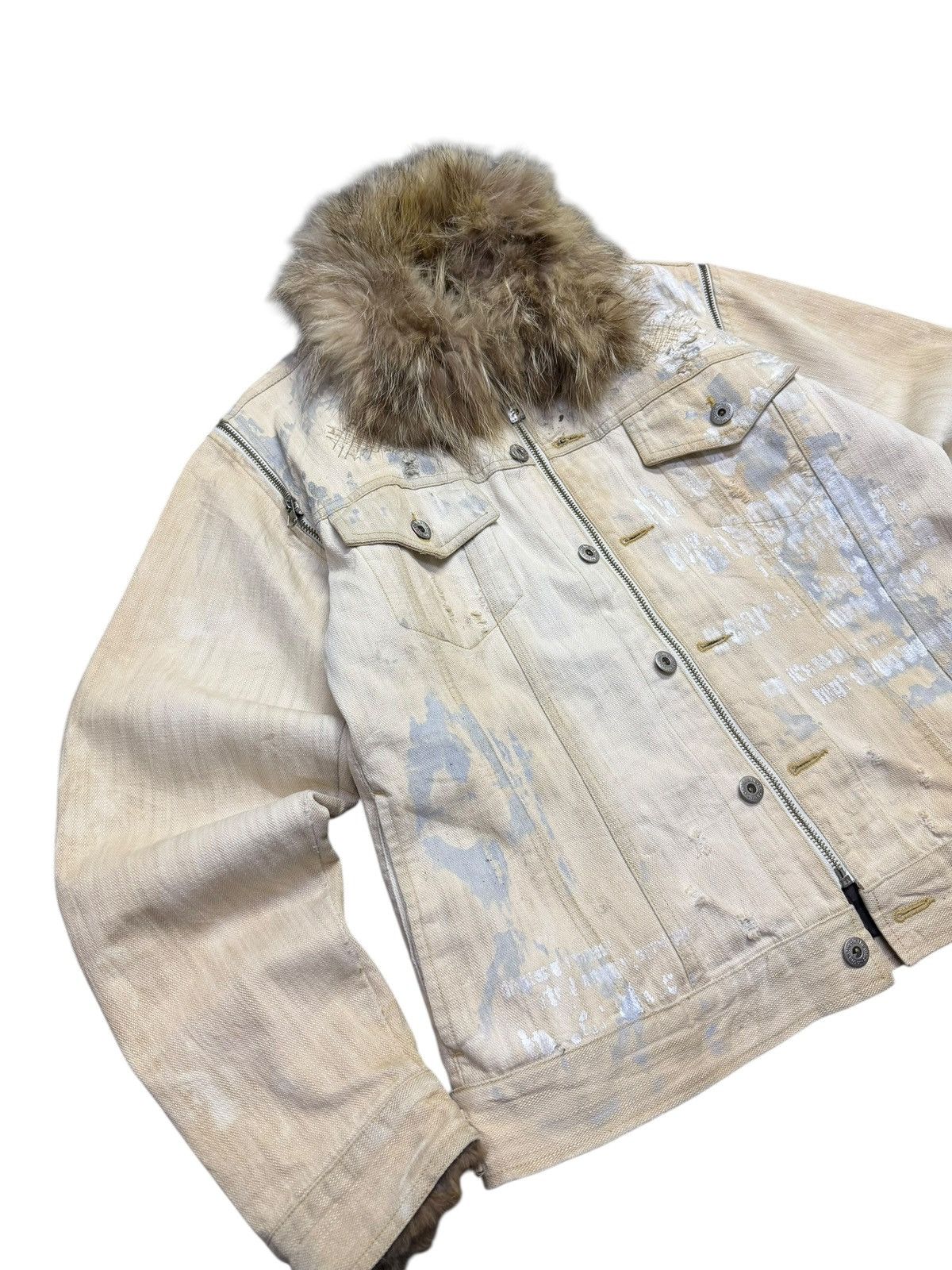 In The Attic In The Attic Denim Jacket Furr Size US M / EU 48-50 / 2 - 3 Thumbnail