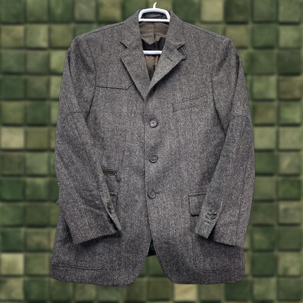 Corneliani Corneliani Blazer Men 50 Jacket Sport Coat Driving Suit ID Size 50R - 1 Thumbnail