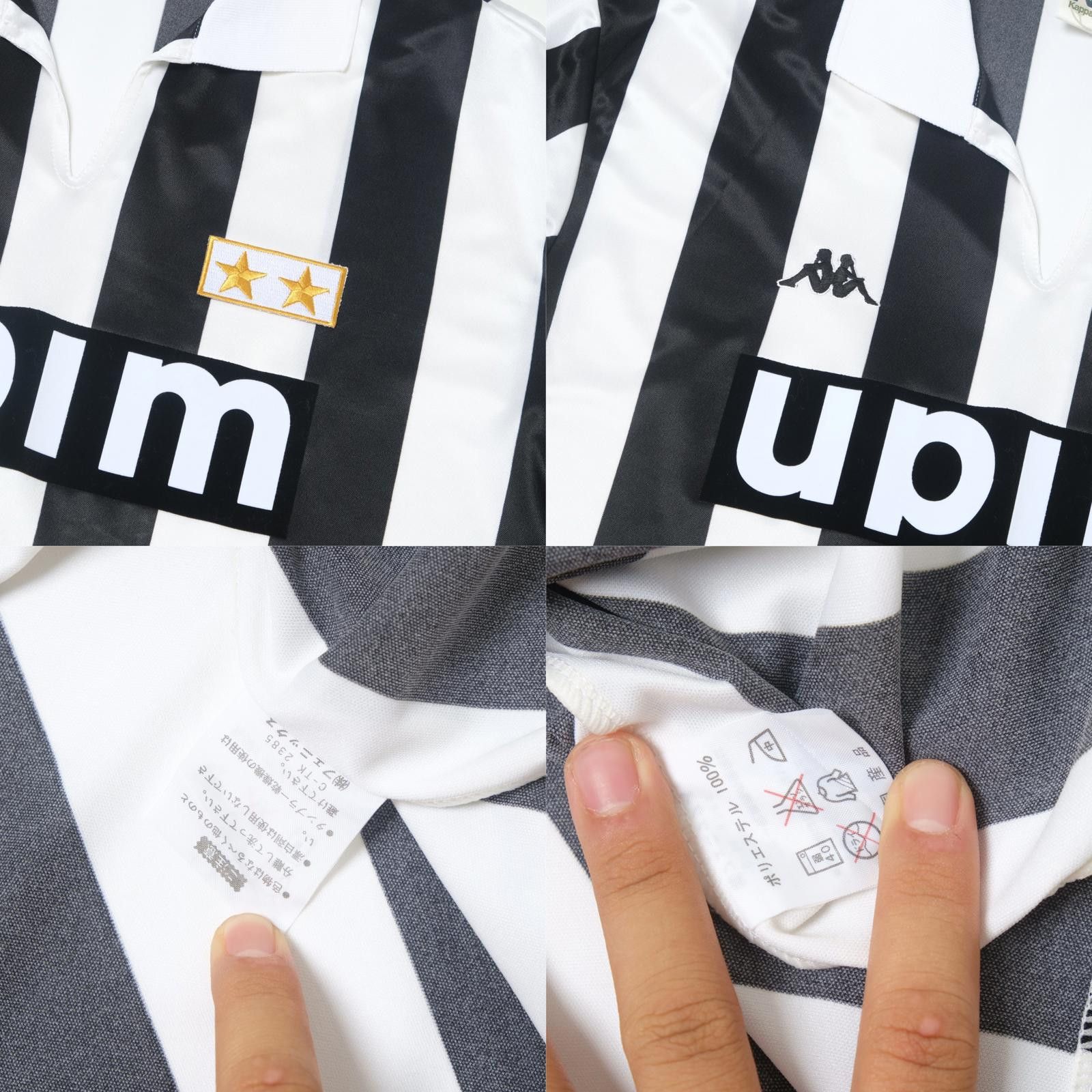 Kappa 1989/90 Juventus Home Shirt (L/XL) Size US L / EU 52-54 / 3 - 5 Thumbnail