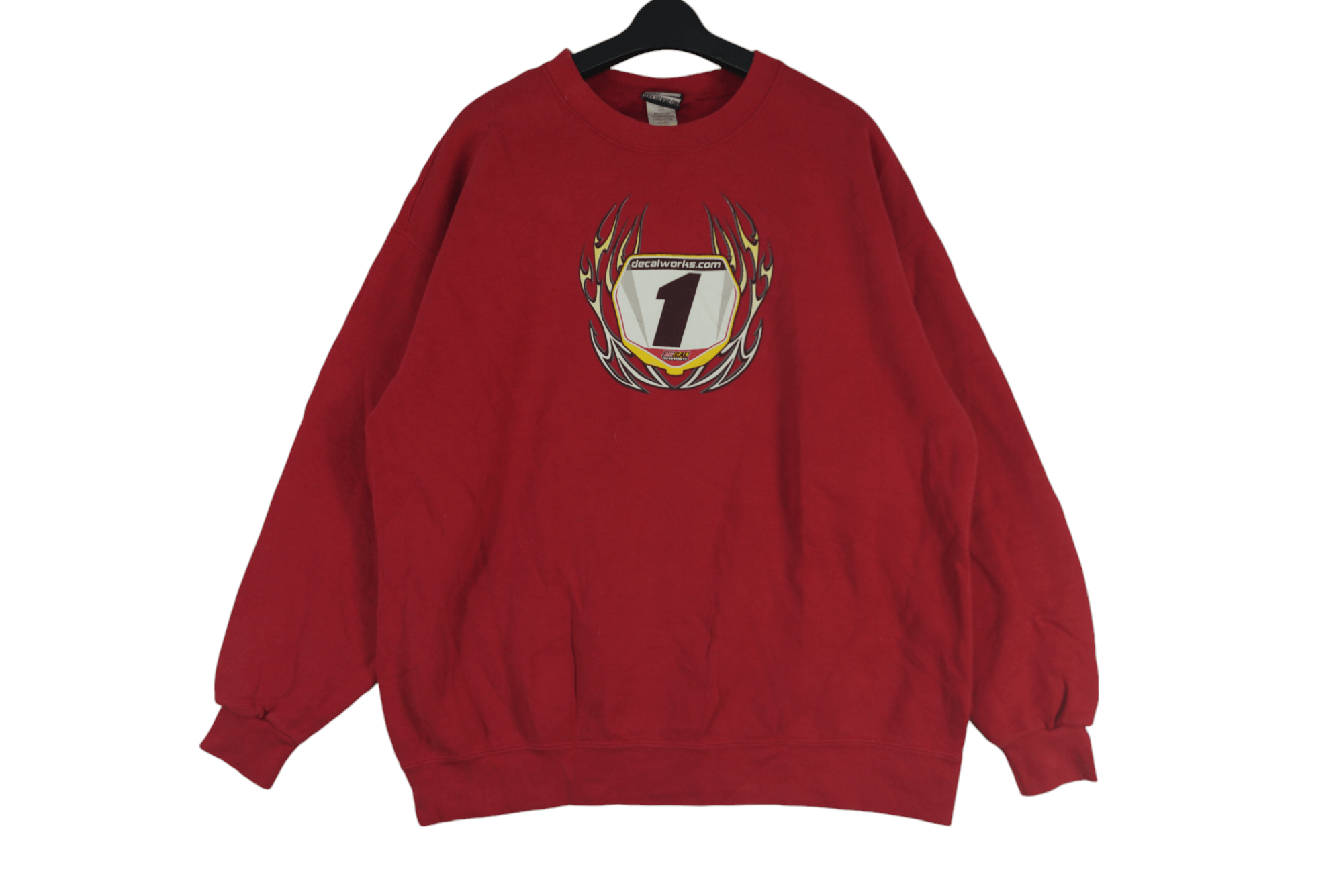 Vintage Vintage Sweatshirt Decal Work Nice Design Size US L / EU 52-54 / 3 - 1 Thumbnail