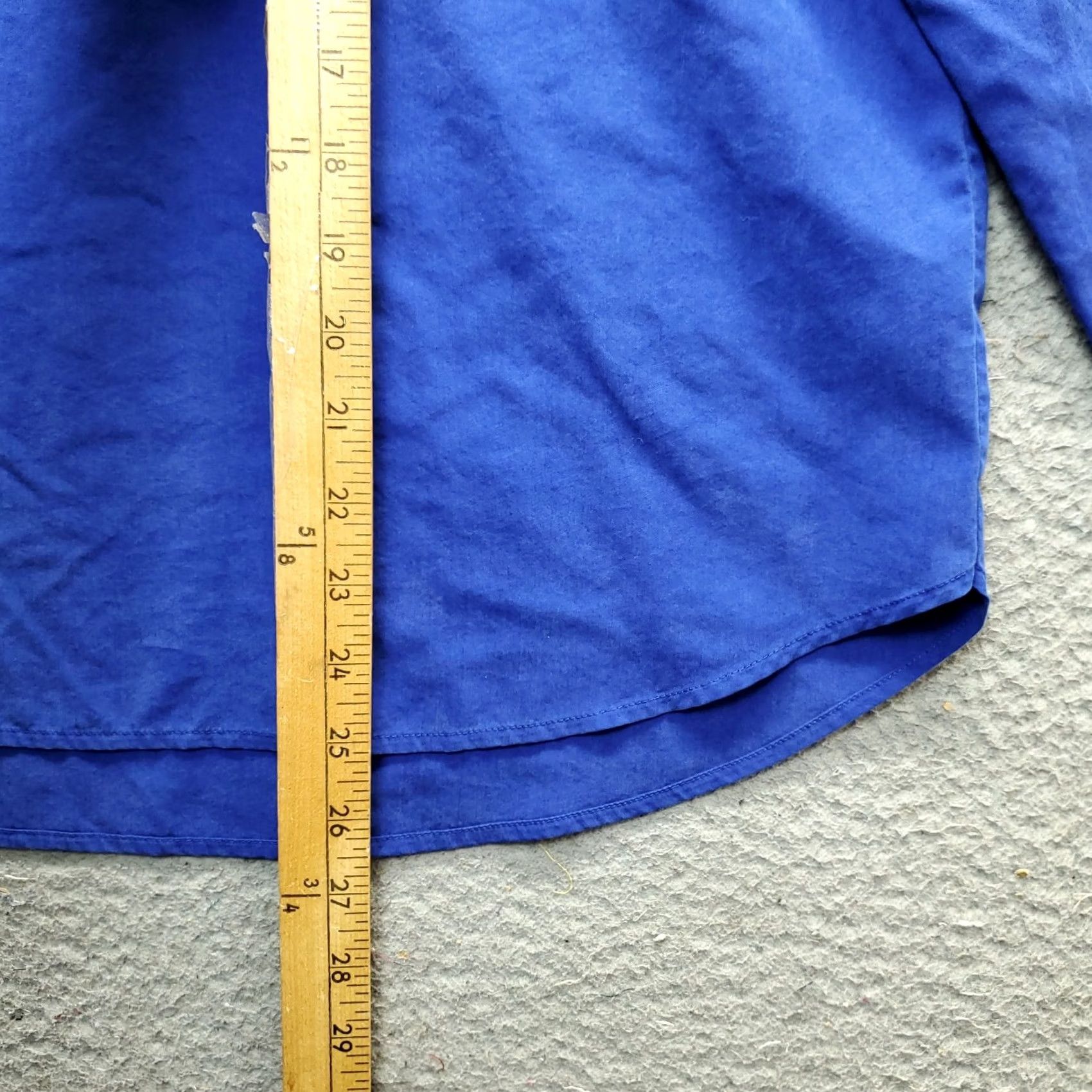 Eileen Fisher Eileen Fisher Tunic Womens XS Blue Lyocell Round Neck Back Button Blouse Shirt Size XS / US 0-2 / IT 36-38 - 3 Thumbnail