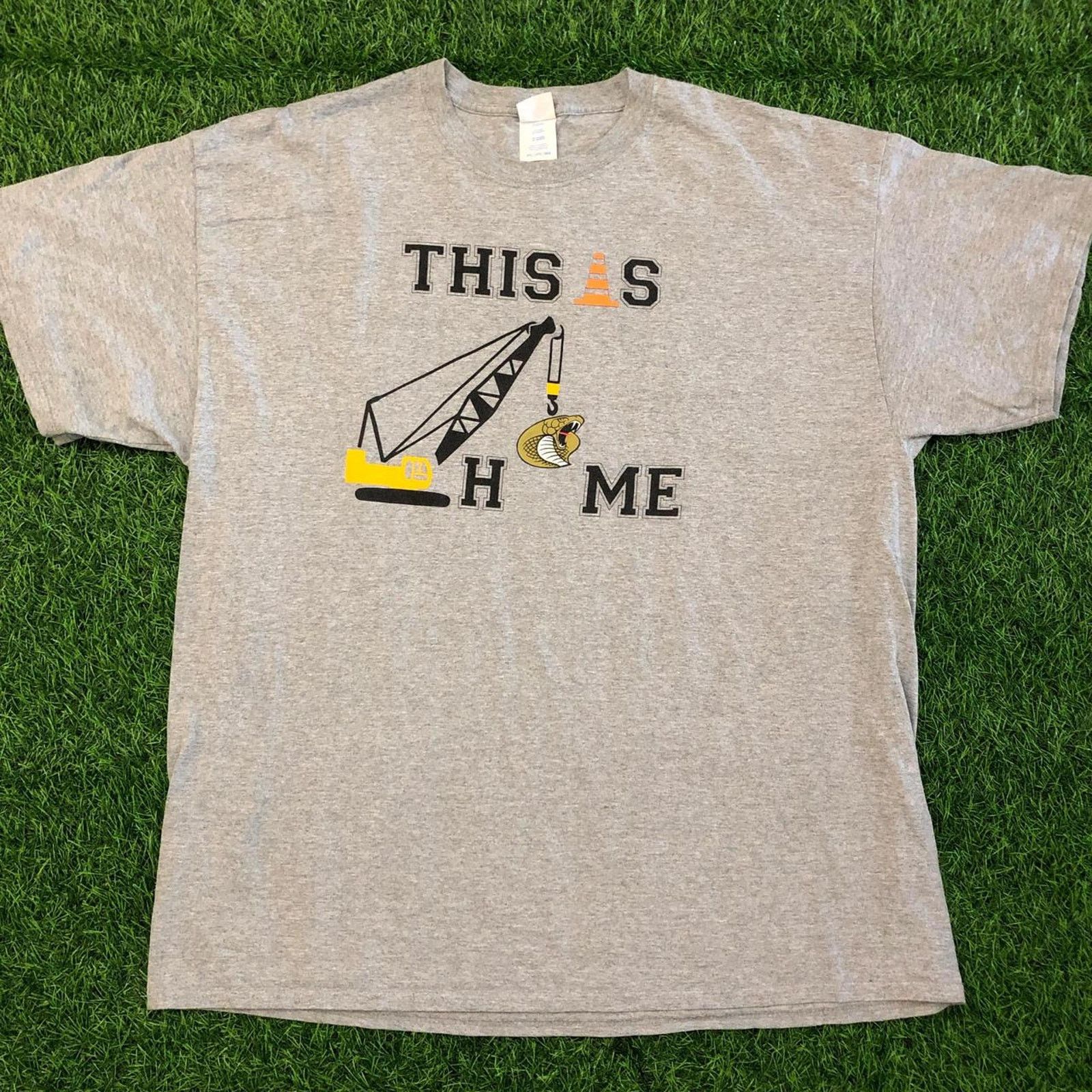 Other Men’s Grey ‘This is Home’ Construction Graphic Tee Size US XXL / EU 58 / 5 - 1 Thumbnail