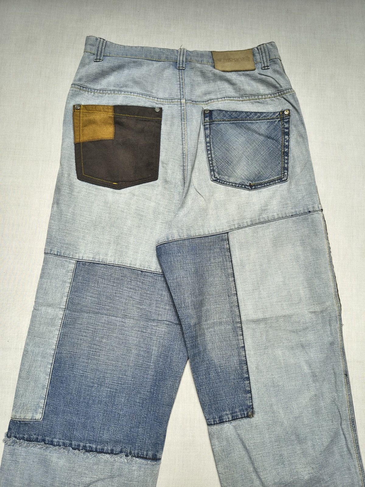 Southpole TWO ANGLE Y2K BAGGY SKATEBOARDER JEANS 🛹 (026) Size US 32 / EU 48 - 4 Thumbnail